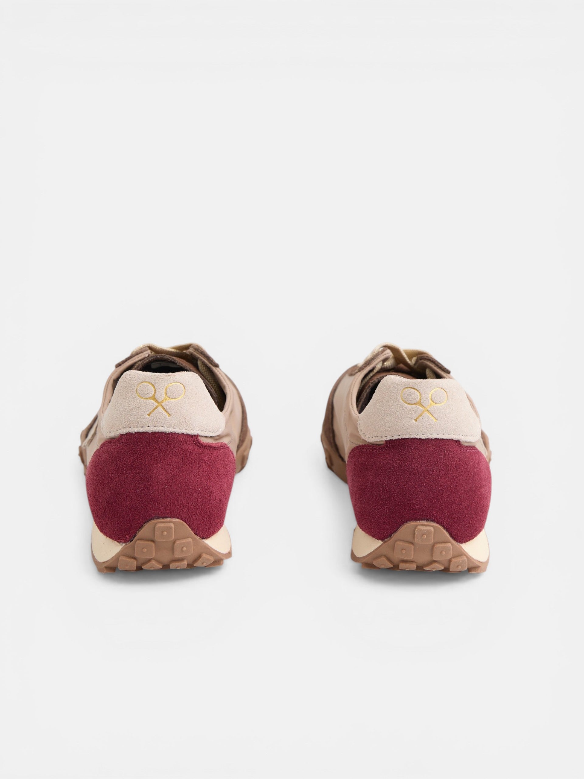 Baskets de course marron