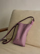 Minibolso nudo rosa y burdeos