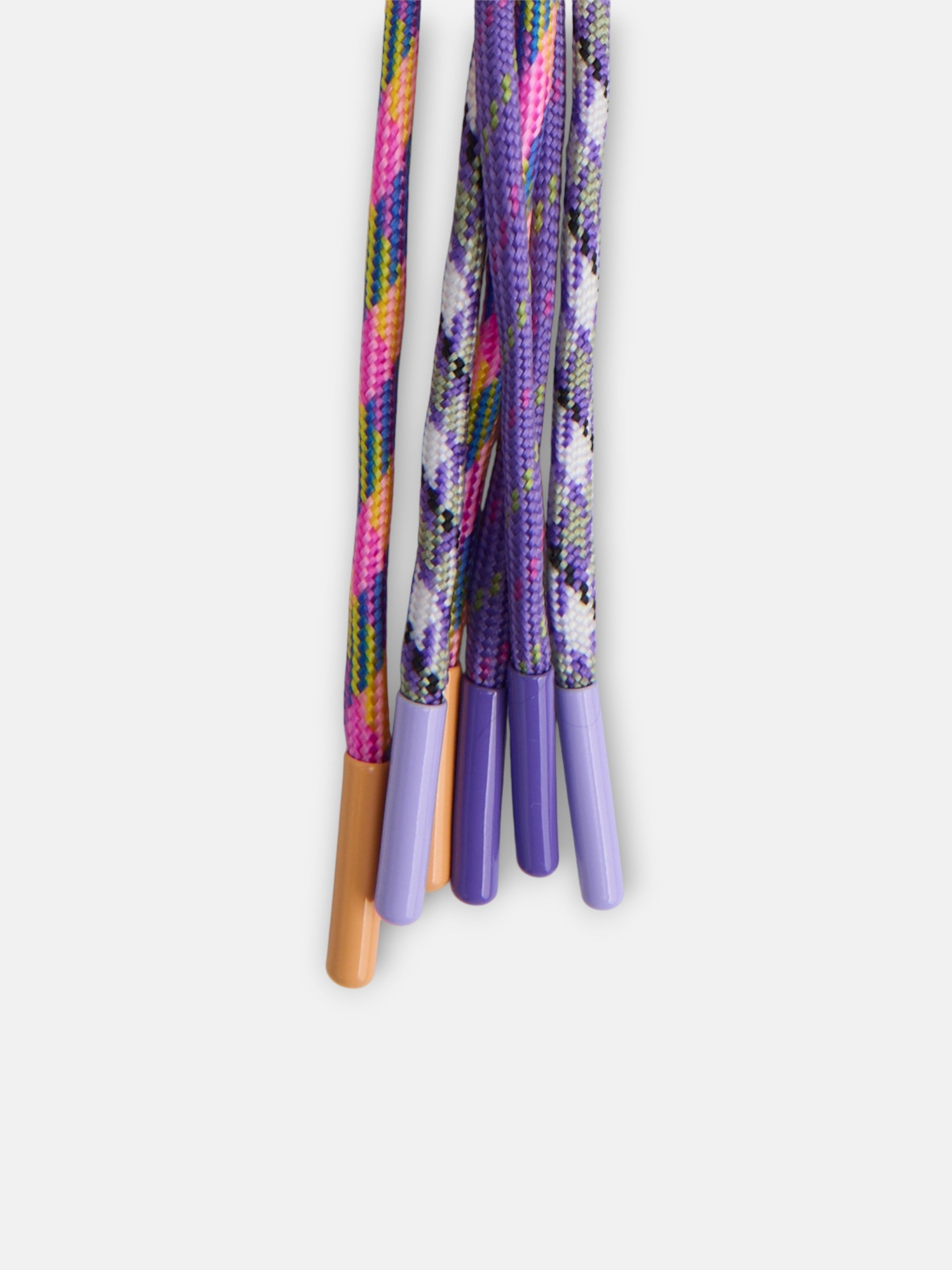 Chaveiro cabos dourado e roxo