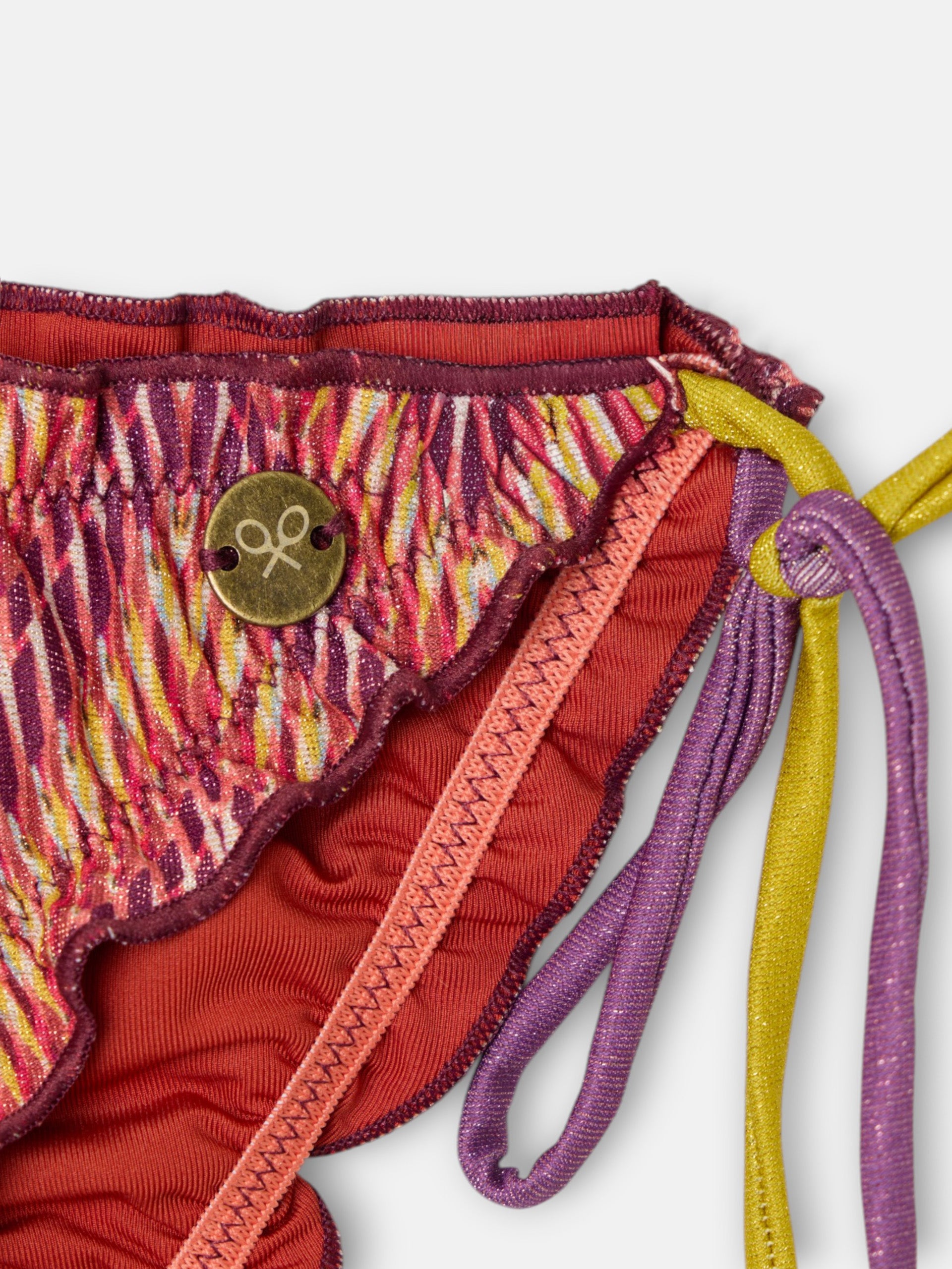 Braguita bikini espiga rosas