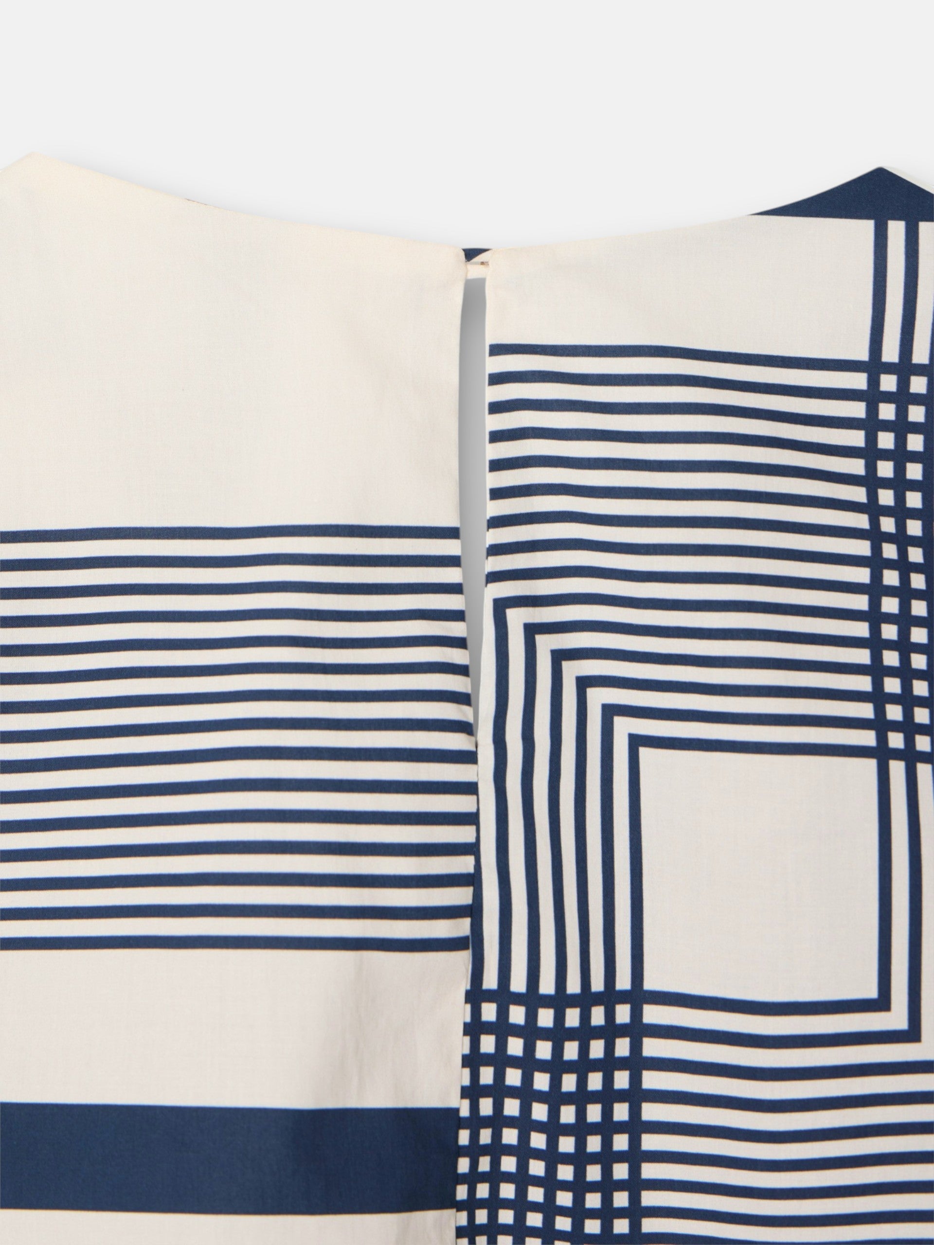 Blusa unique estampado azul