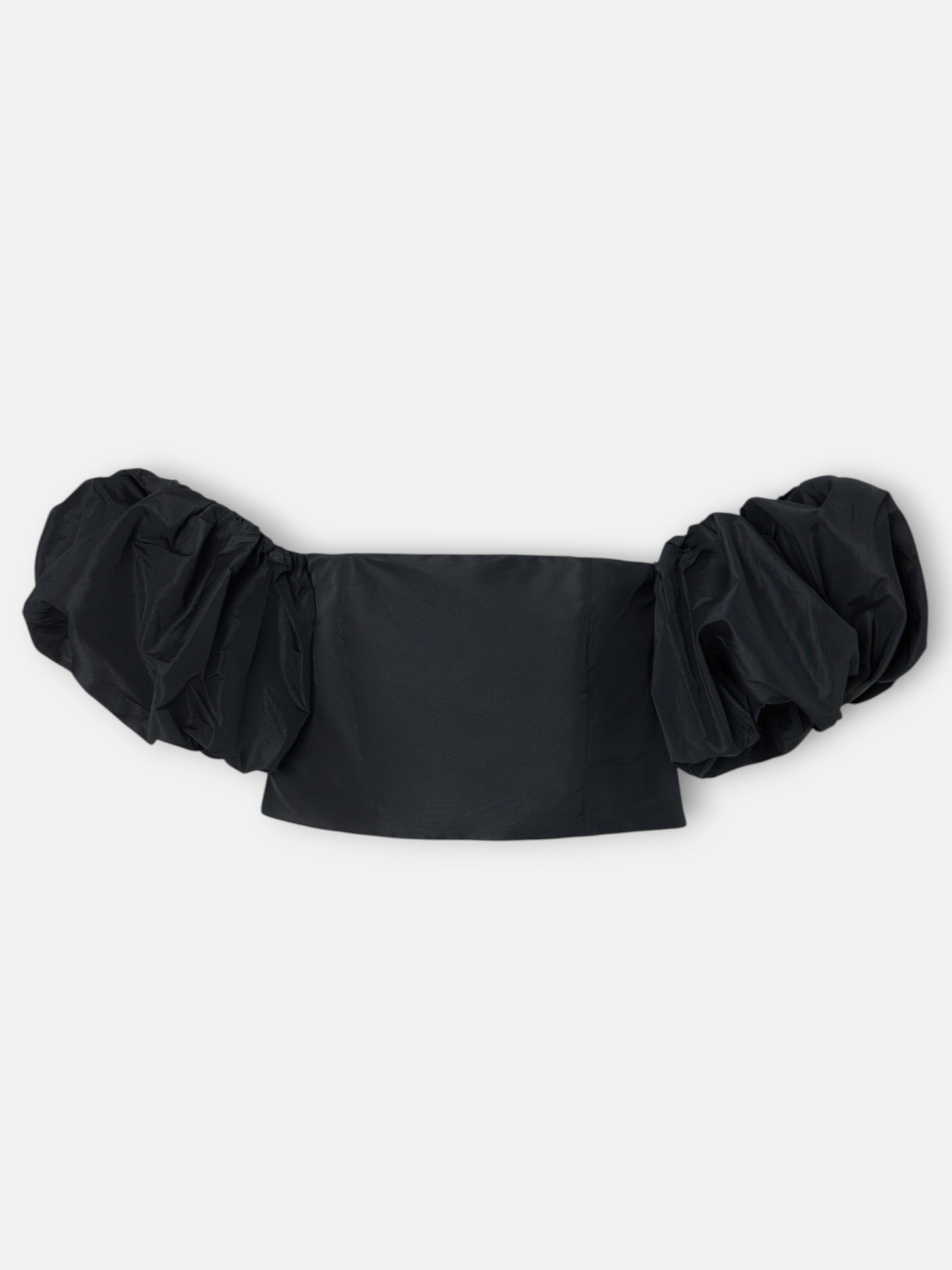 Top CaprilexSilbon black taffeta