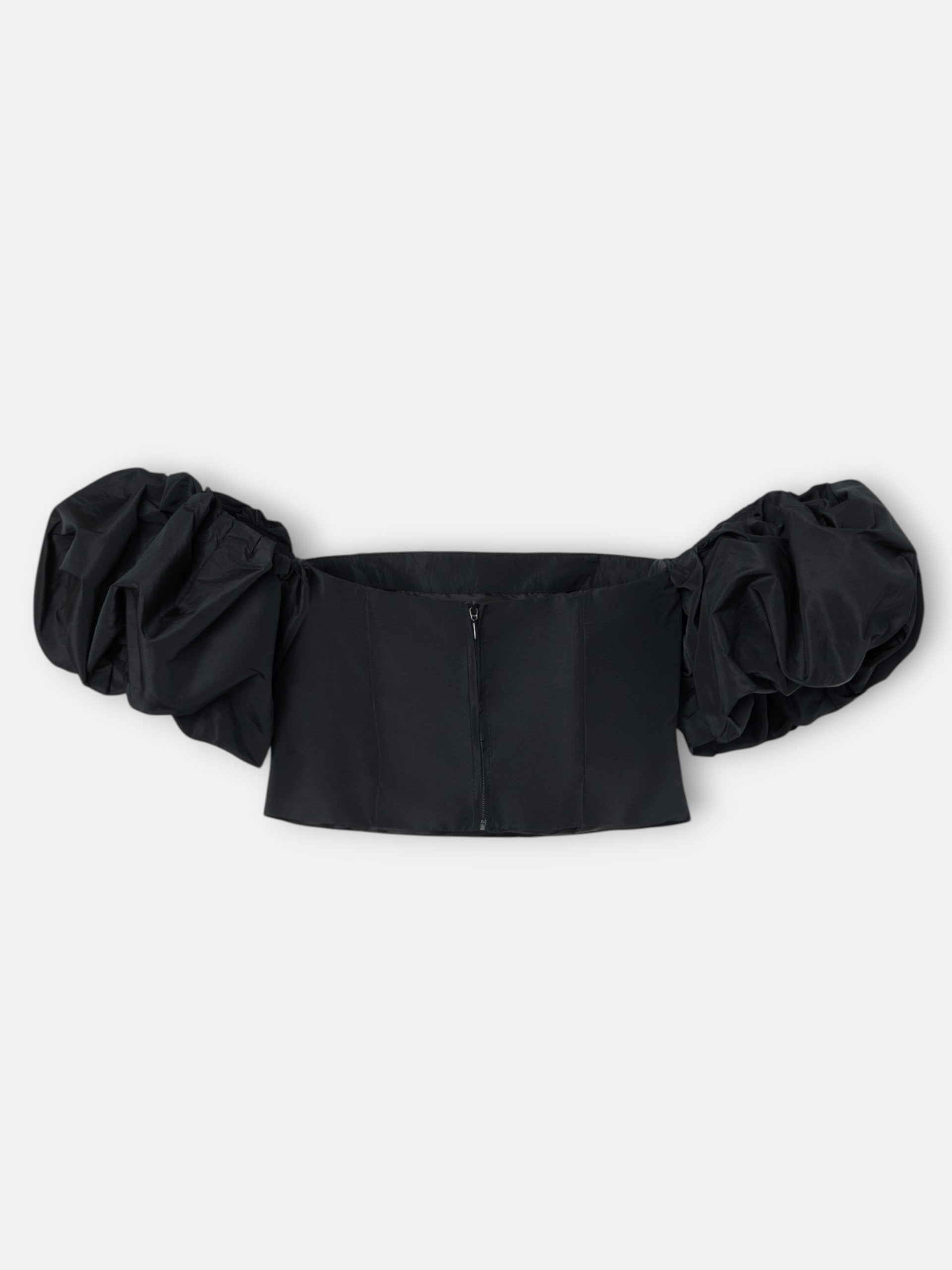 Top CaprilexSilbon black taffeta