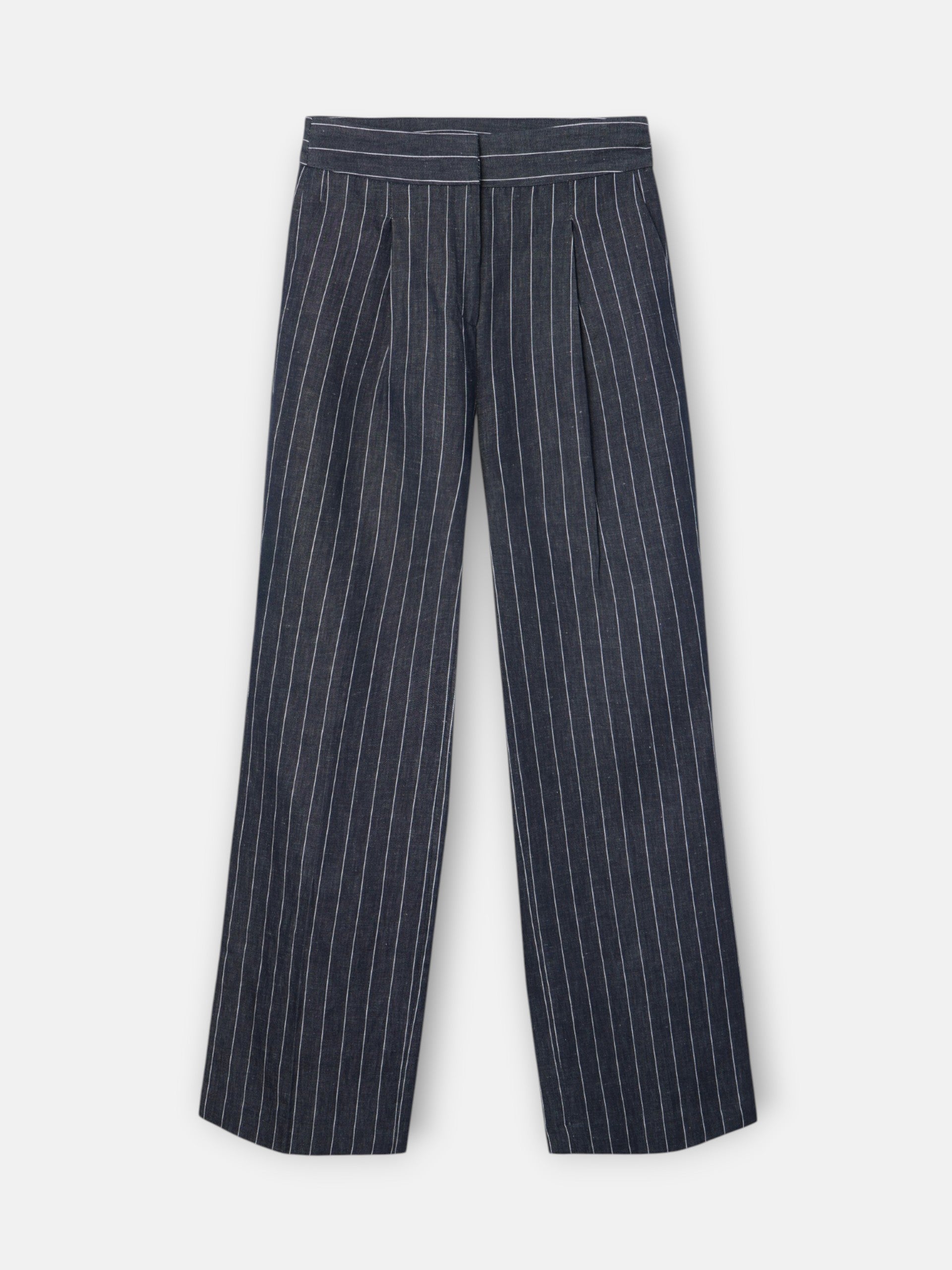 Pantalon unique à rayures diplomatiques gris