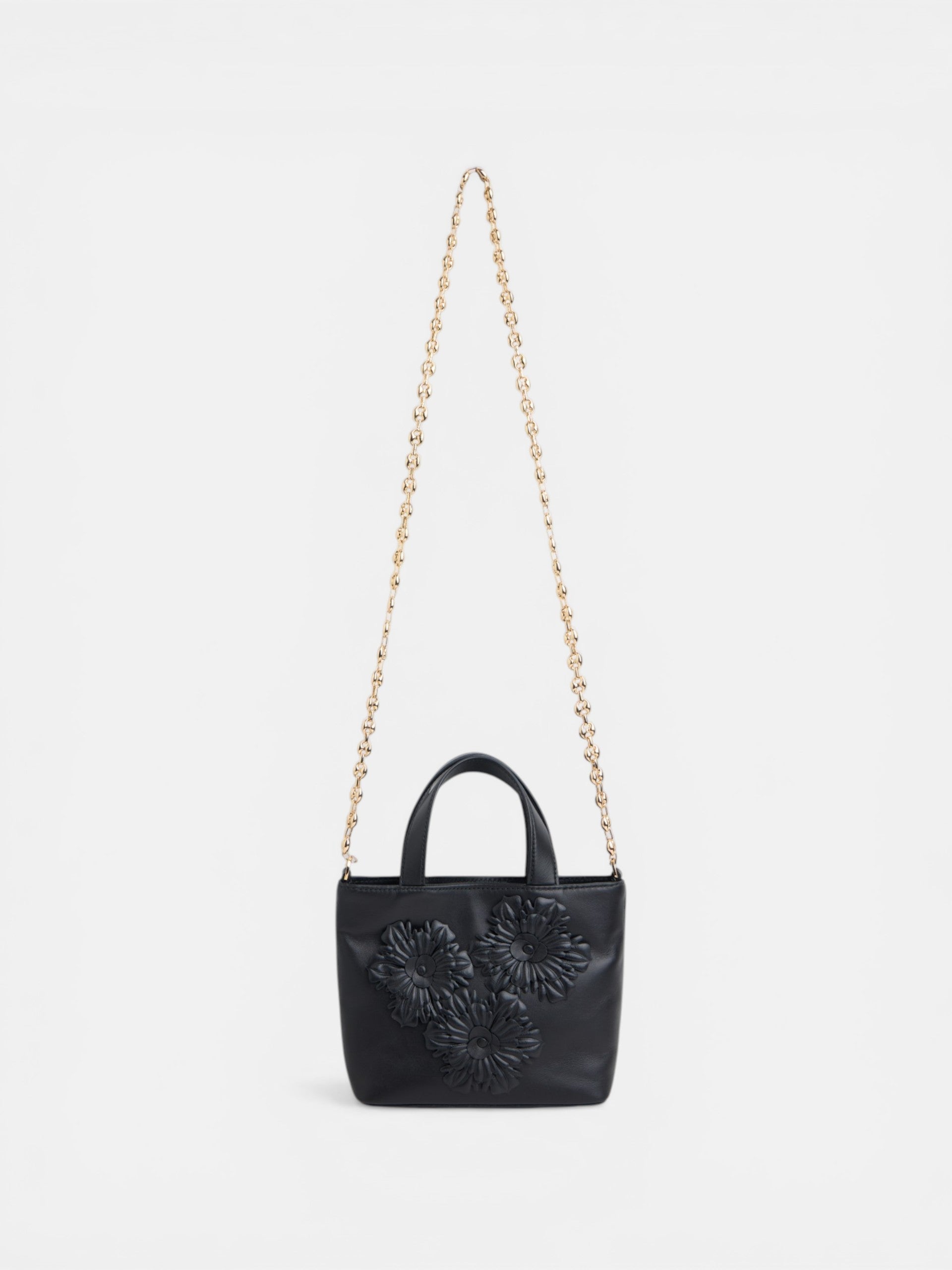 Bolsa de festa napa alças preto