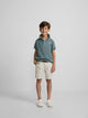 Bermuda kids petit multiraqueta azul piedra