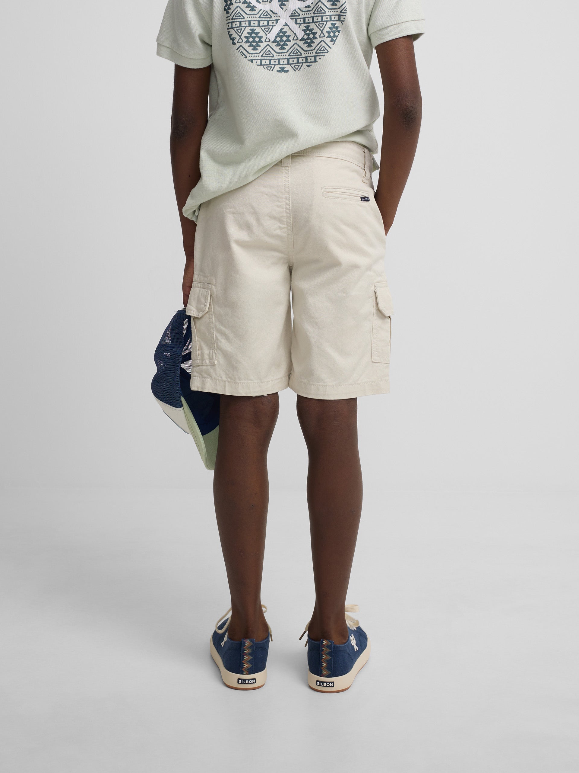 Bermuda cargo enfant pierre