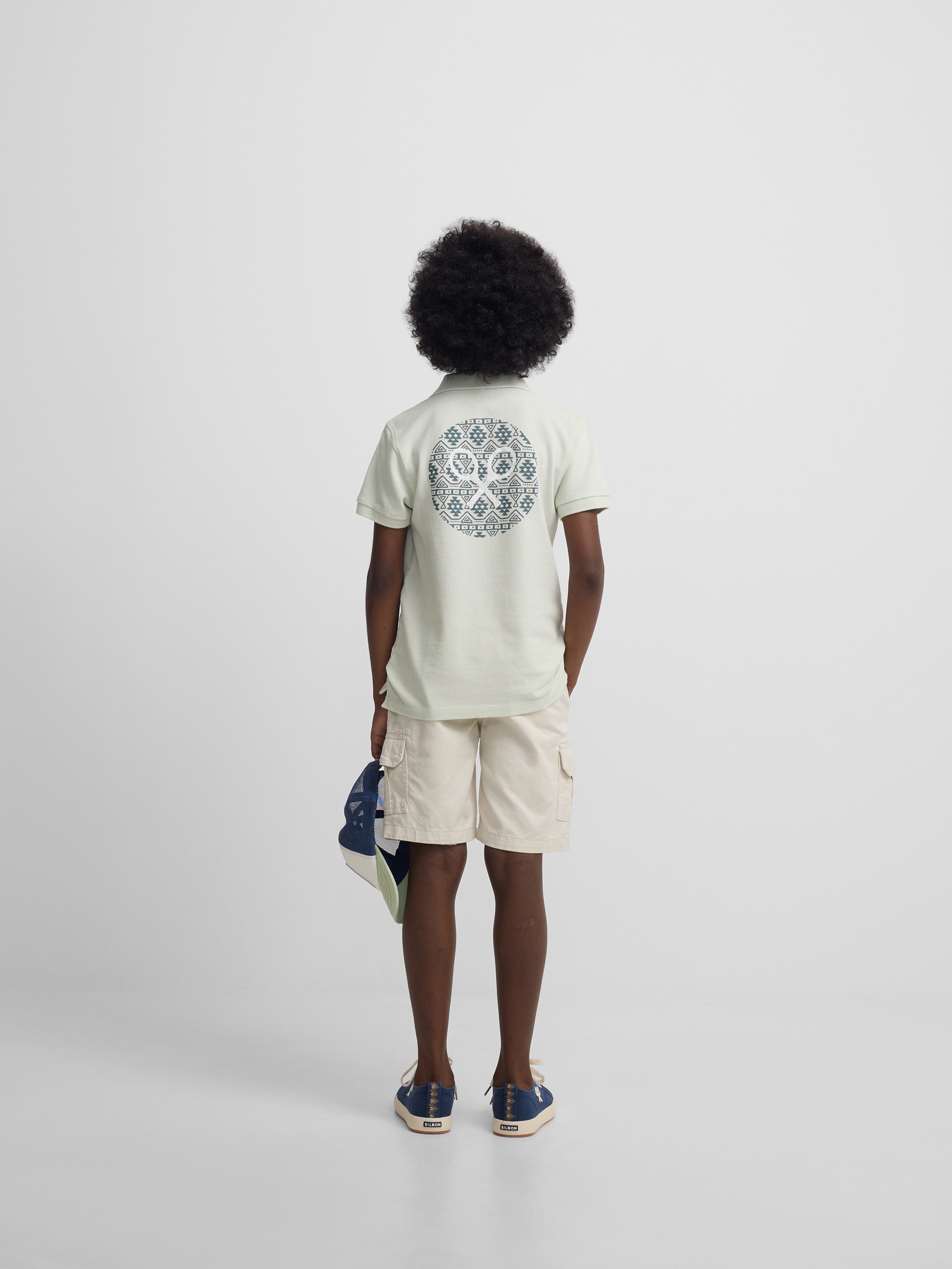 Bermuda cargo enfant pierre