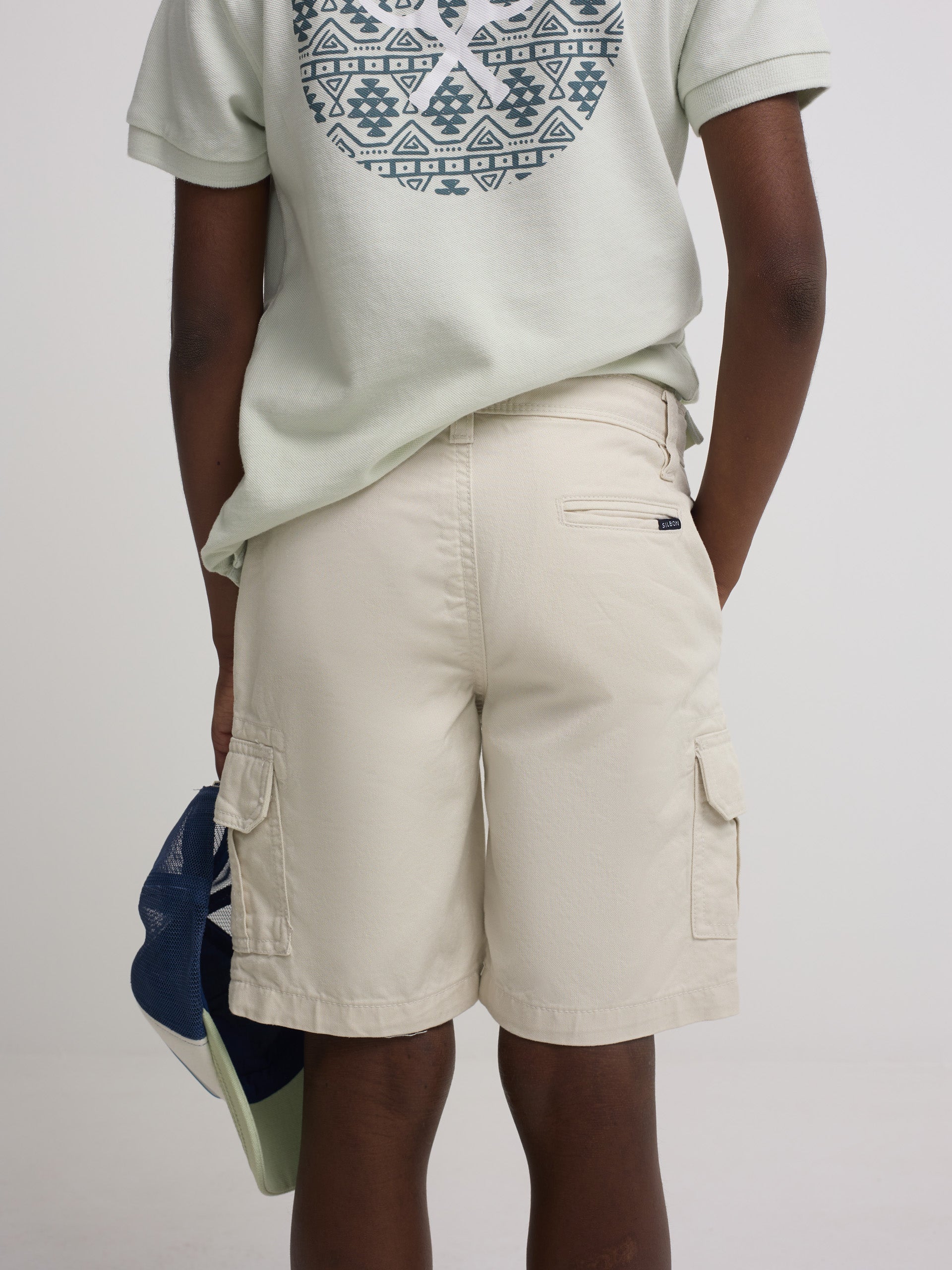 Bermuda cargo enfant pierre