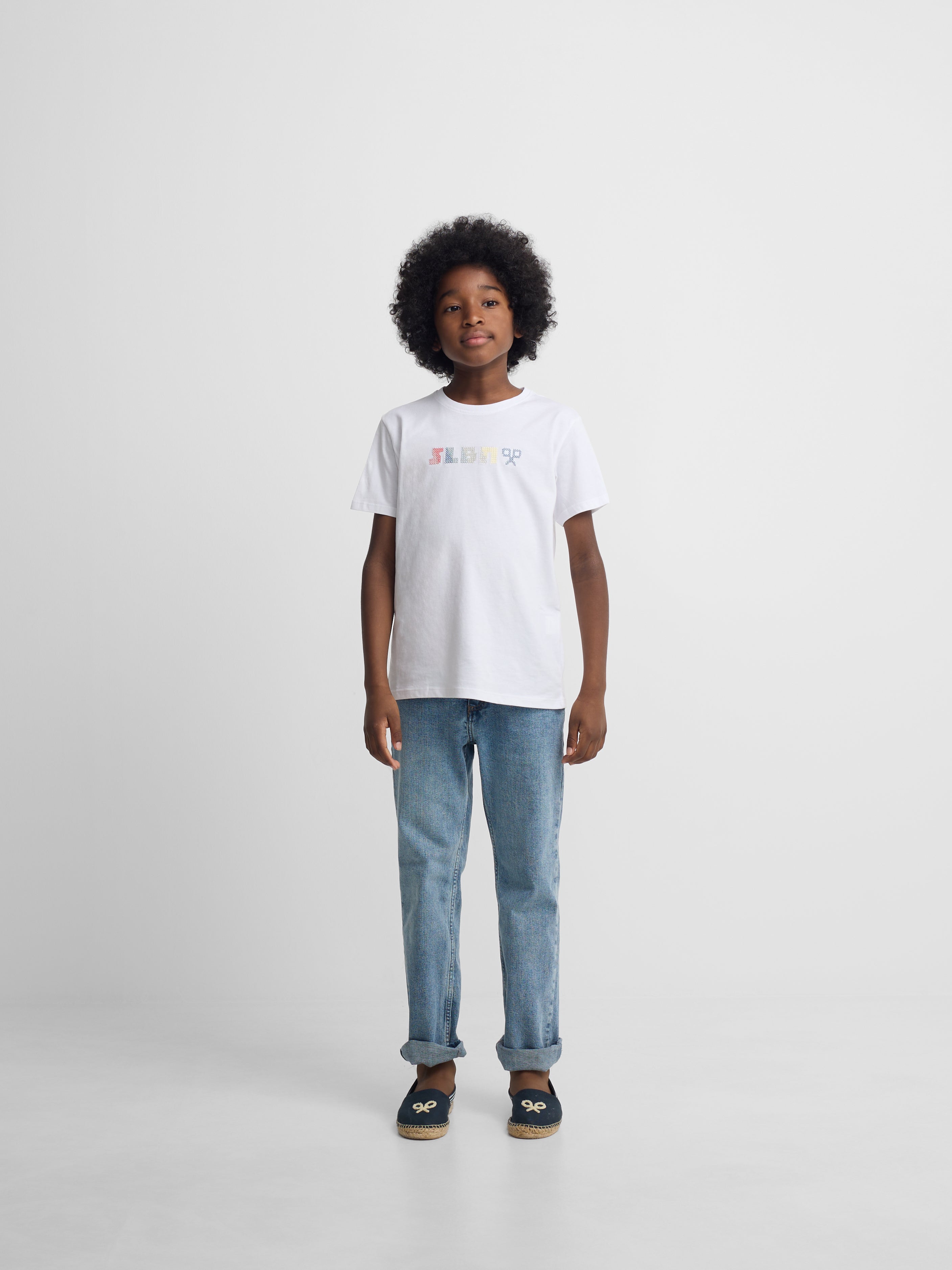 Camiseta kids SLBN blanco