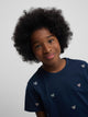 Camisola kids multiraquete cores azul-marinho