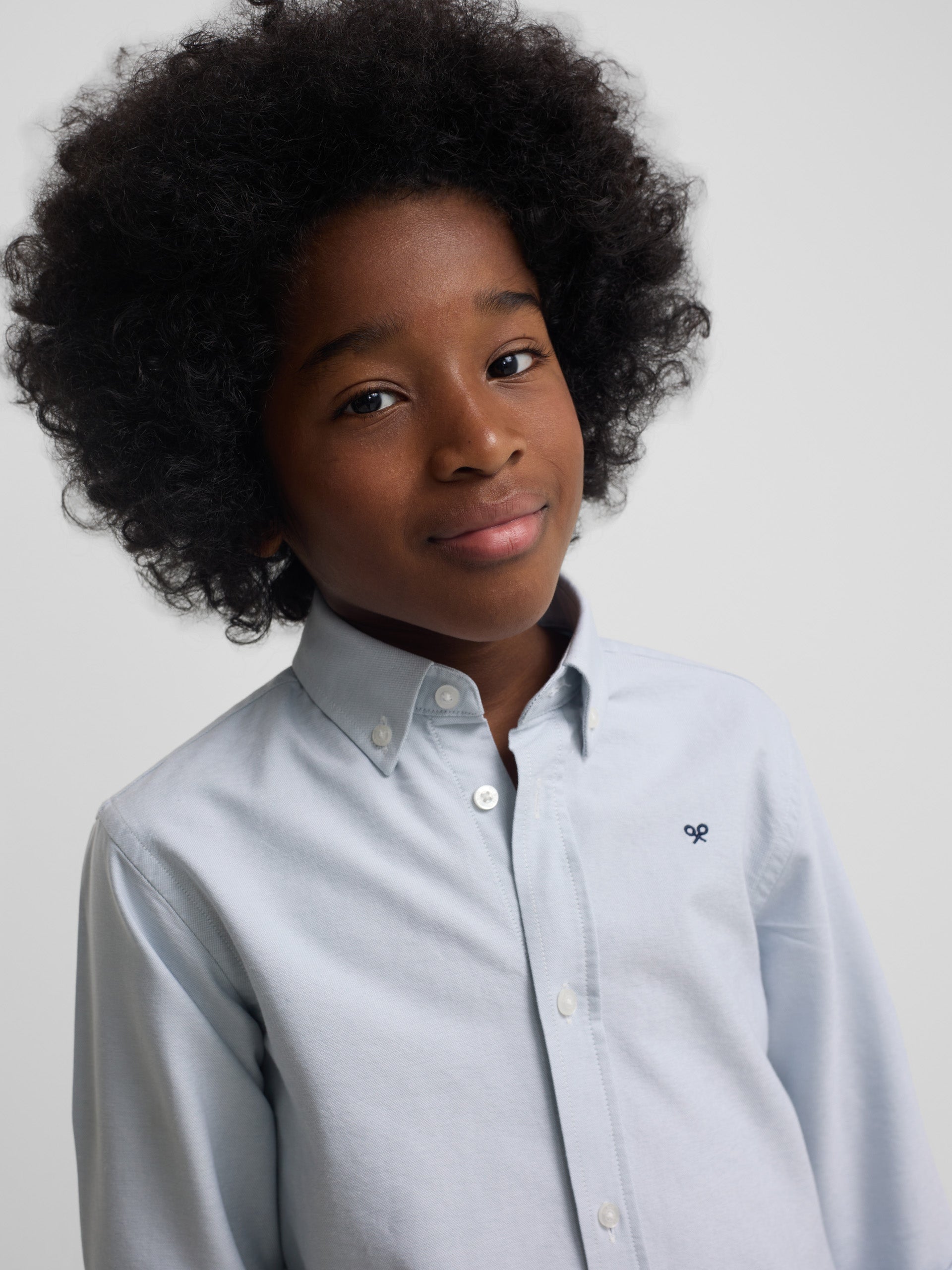 Camisa sport kids oxford verde