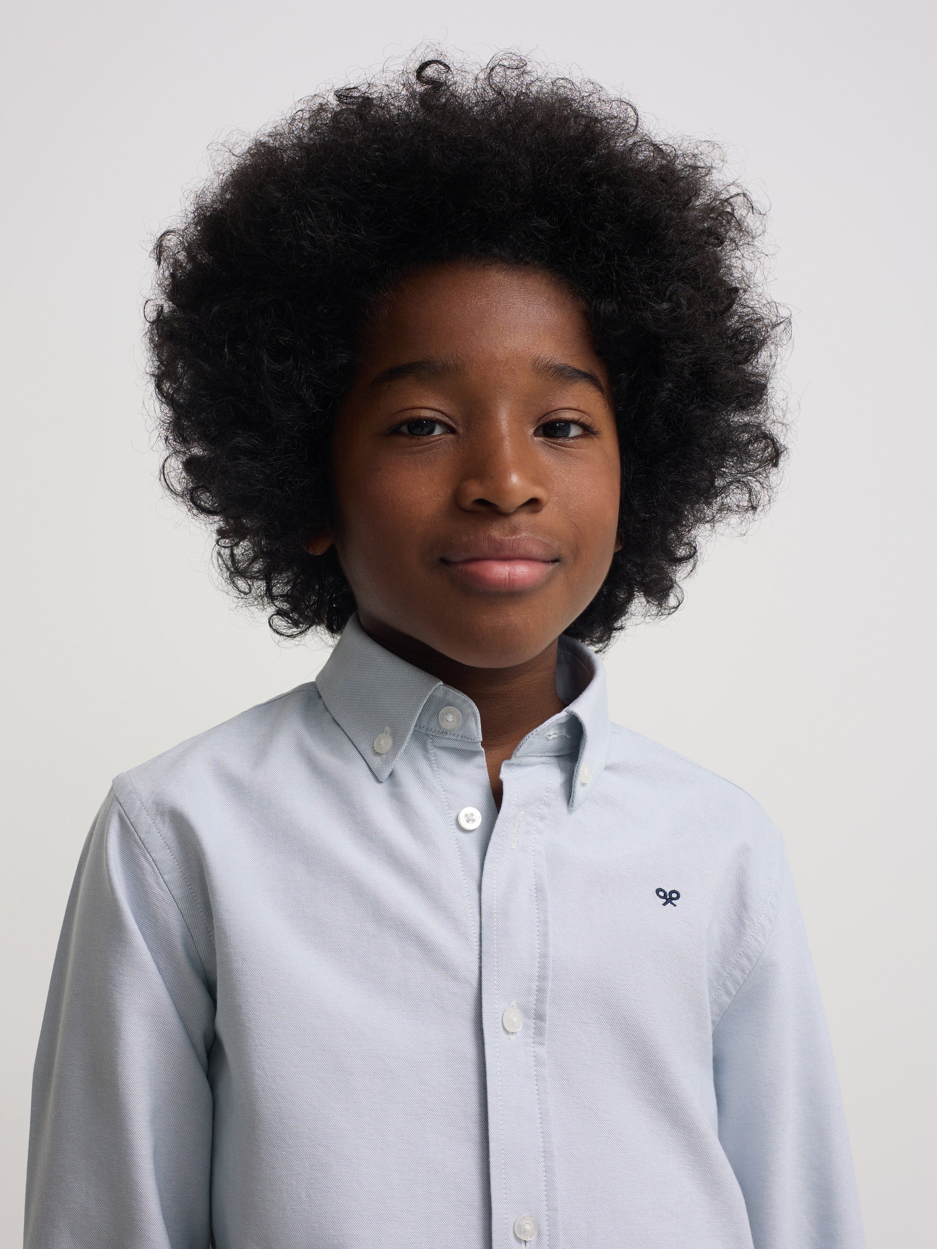 Camisa sport kids oxford verde
