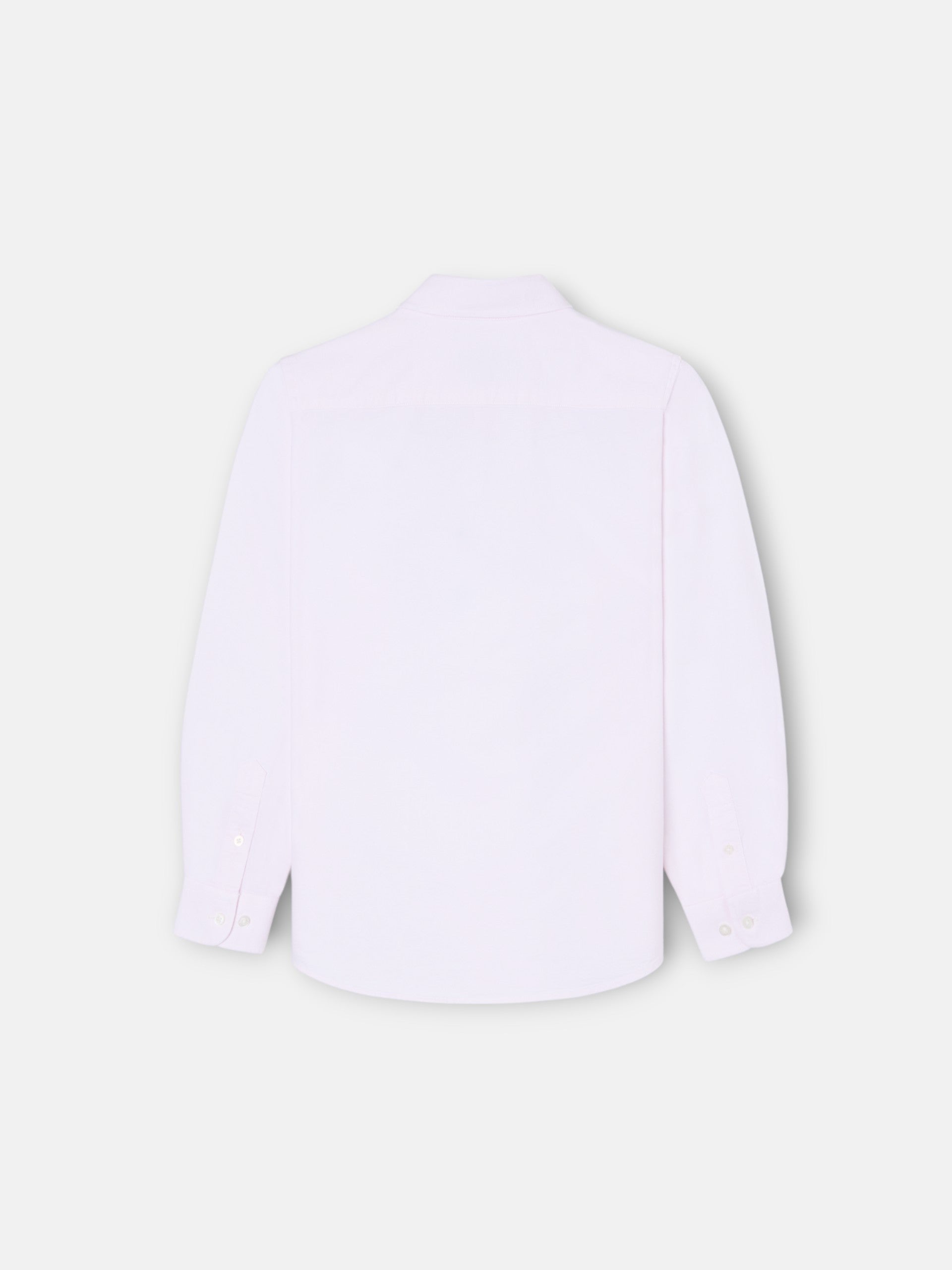Camisa sport kids oxford rosa
