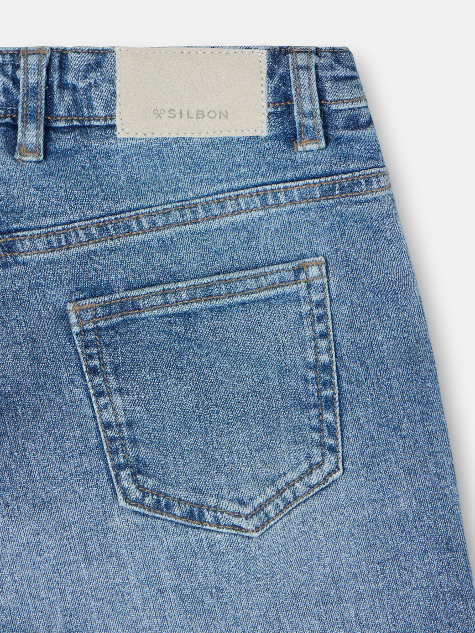 Pantalon sport kids denim azul