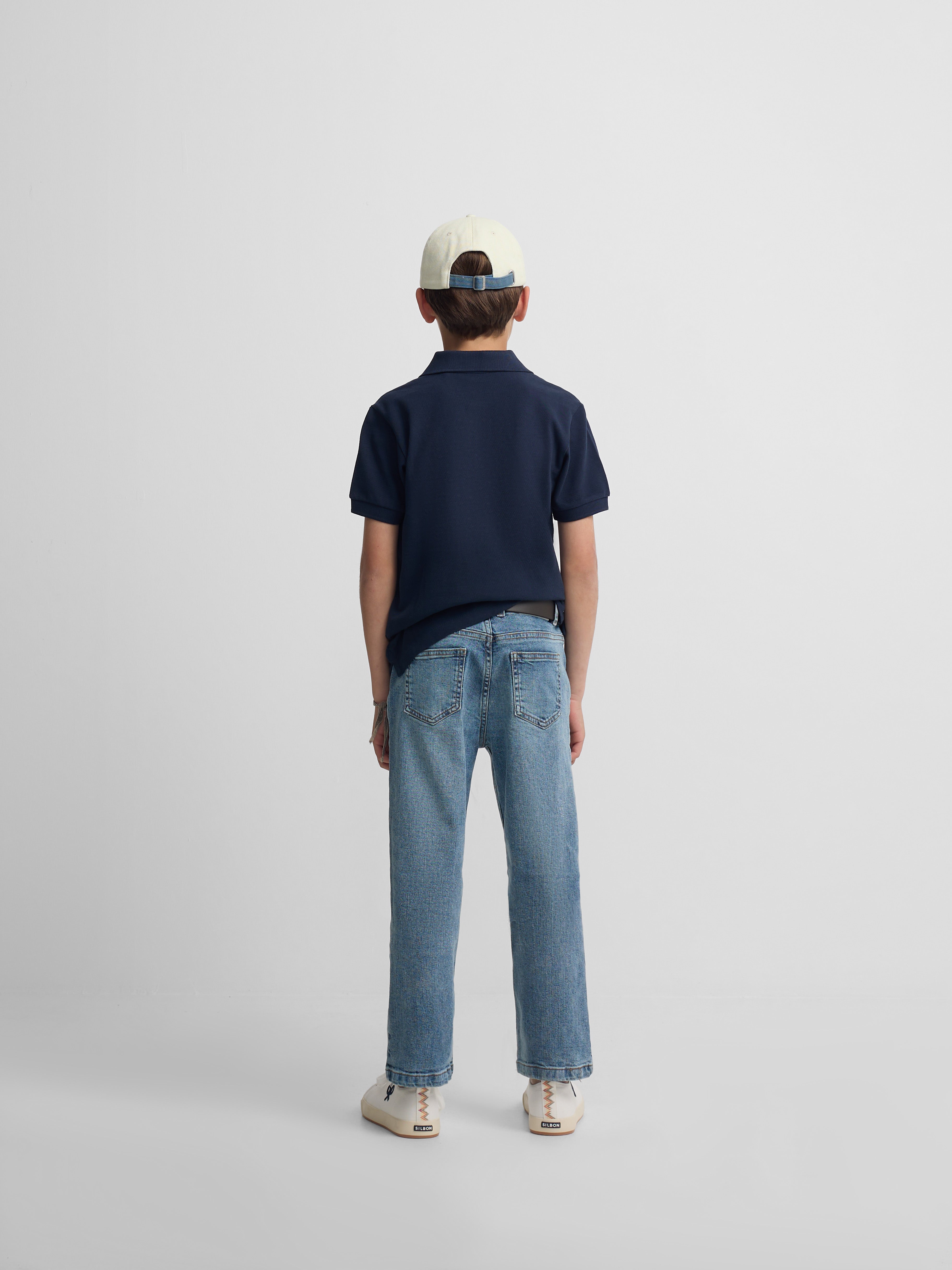 Pantalon sport kids denim azul