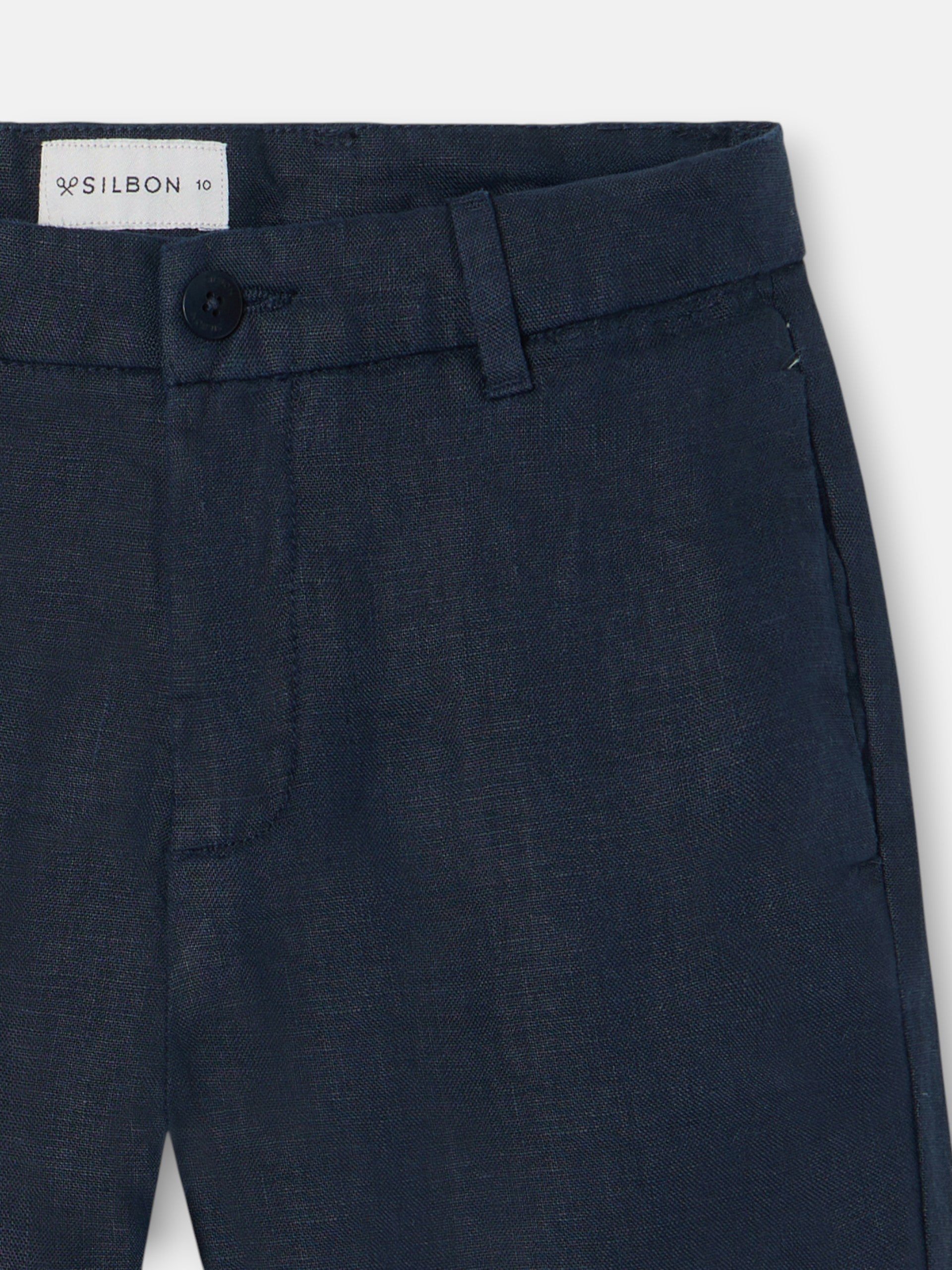 Pantalon sport kids lino azul marino