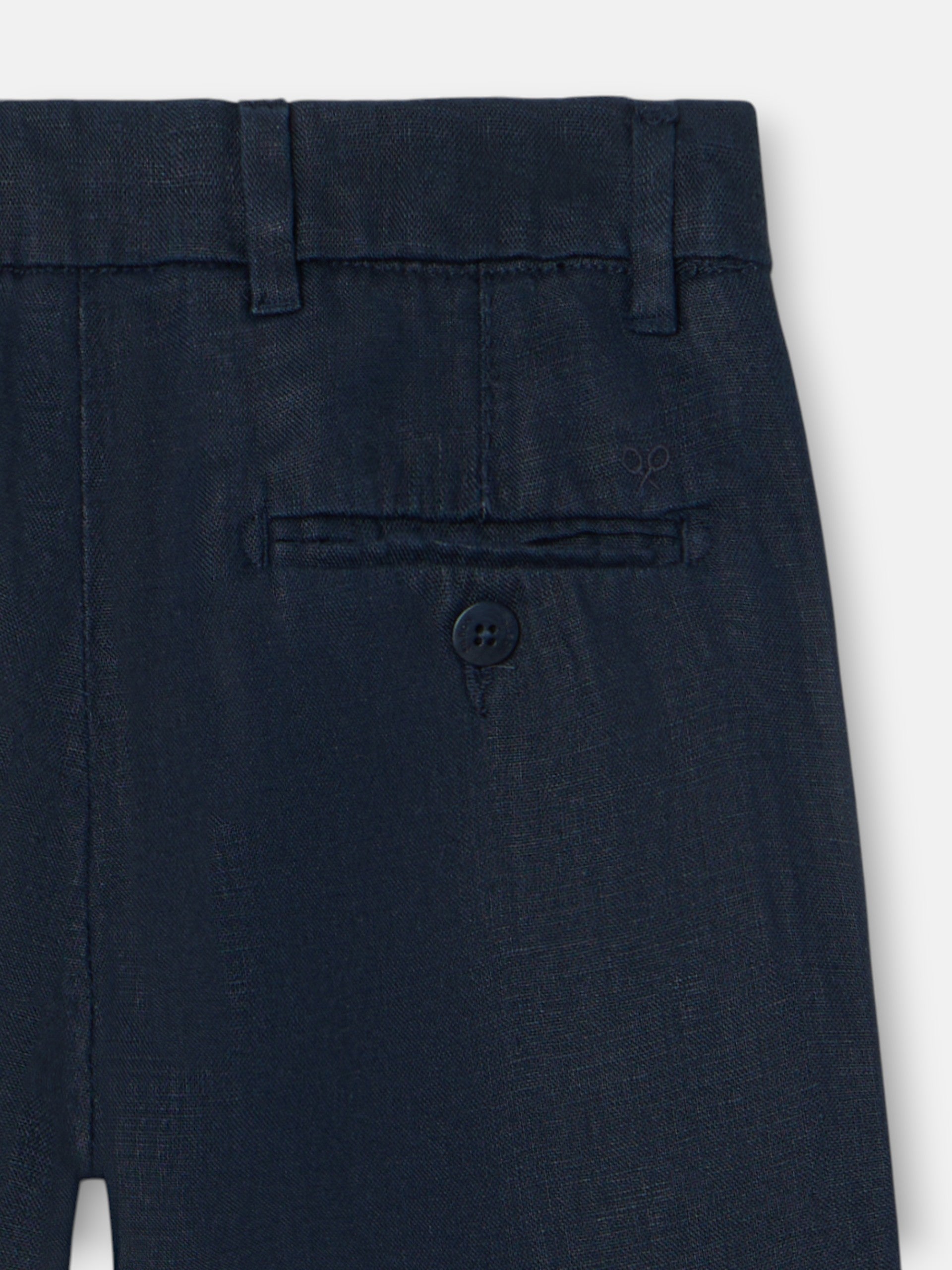 Pantalon sport kids lino azul marino