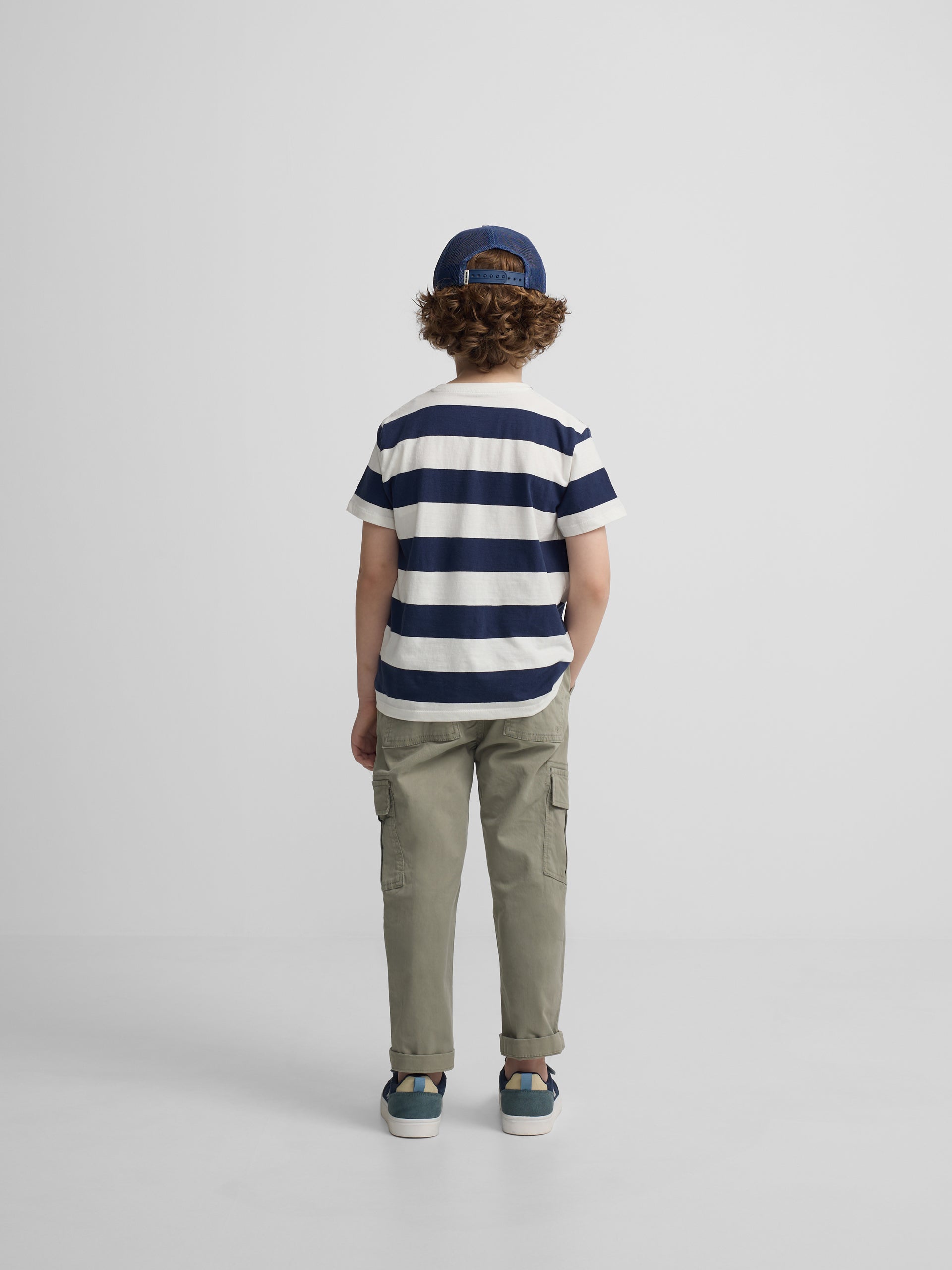 Pantalon sport kids cargo verde