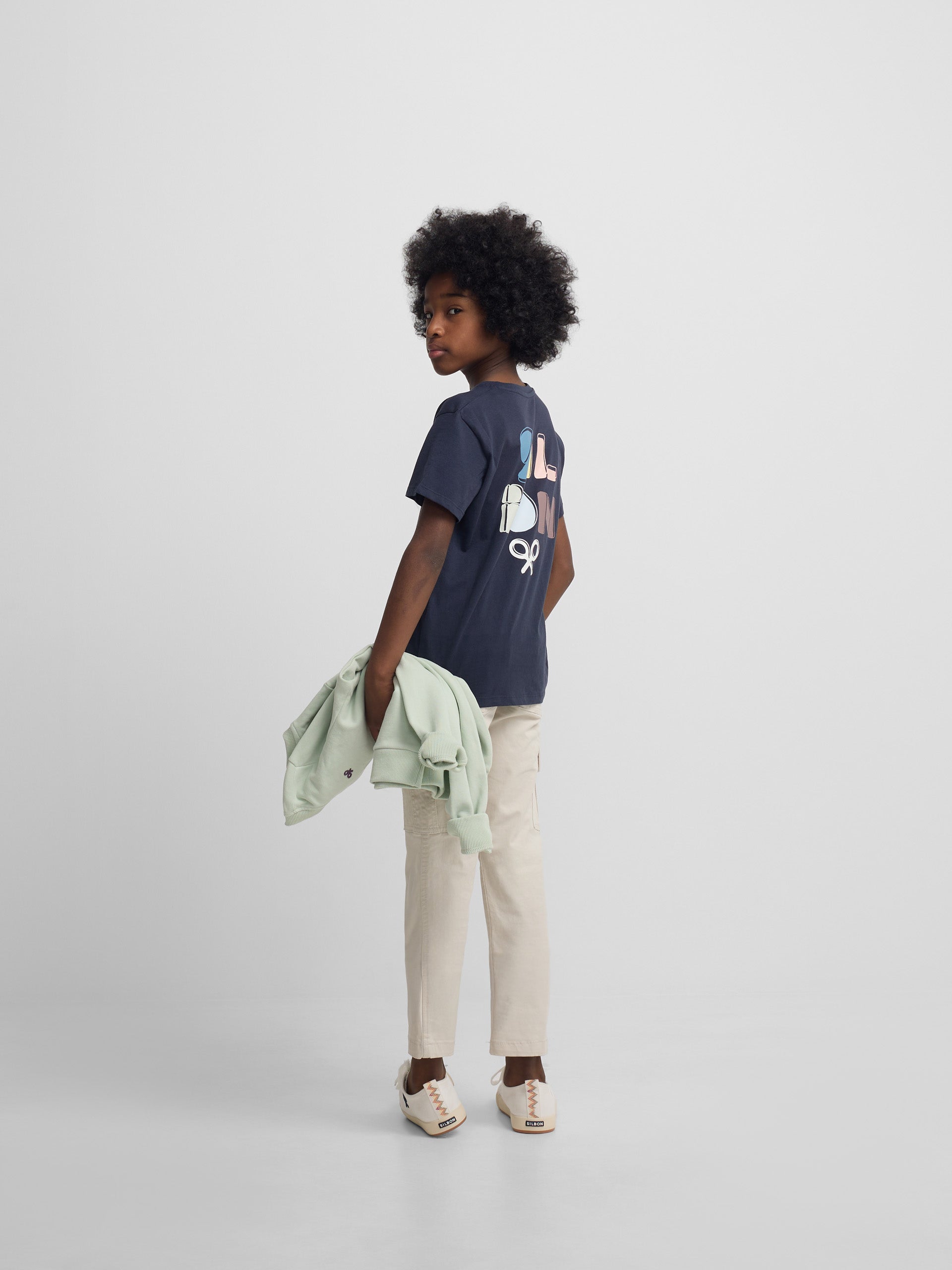 Kids' stone cargo sport pants