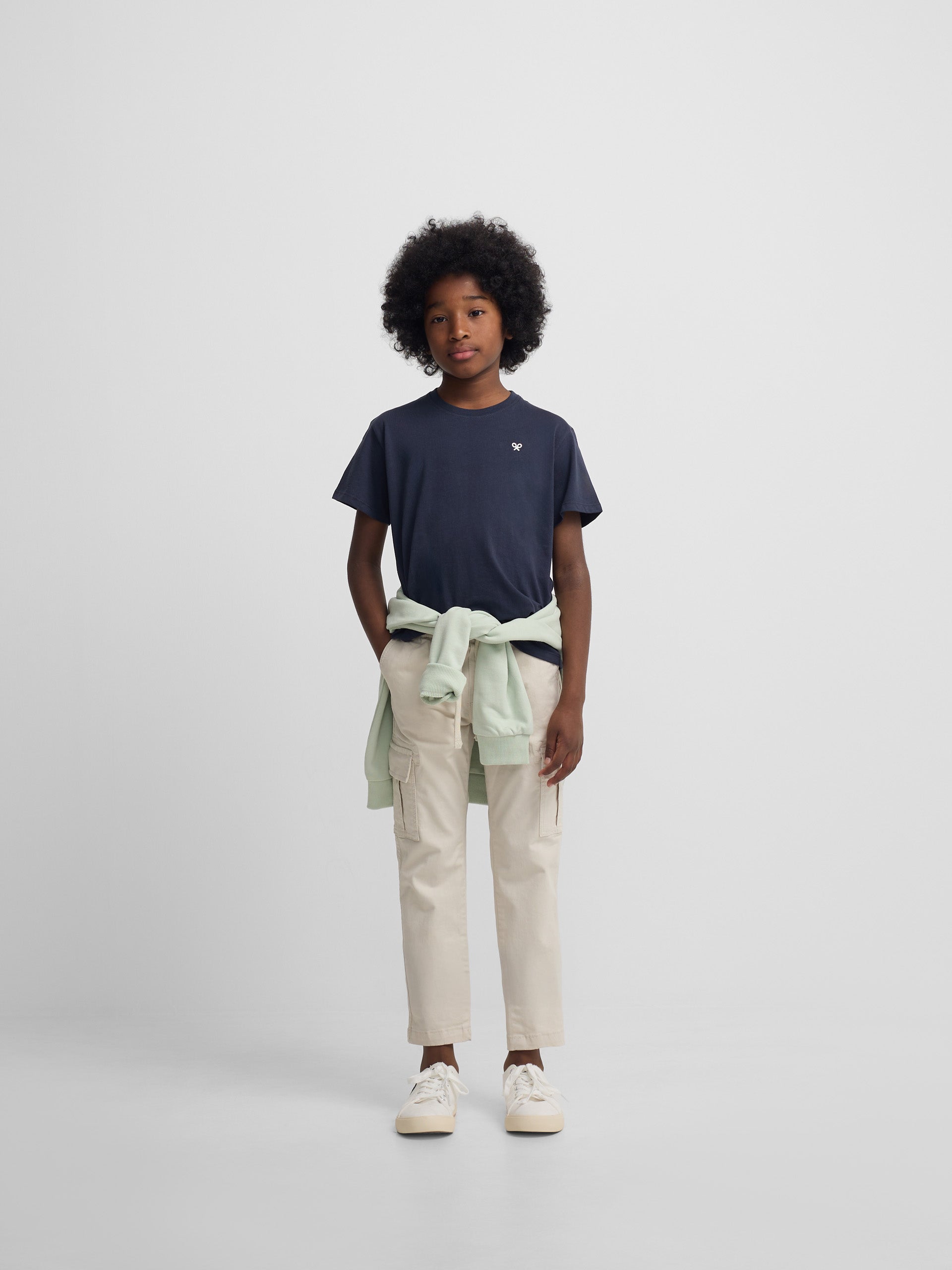 Kids' stone cargo sport pants