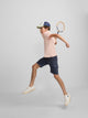 Polo kids liso logo rizo coral