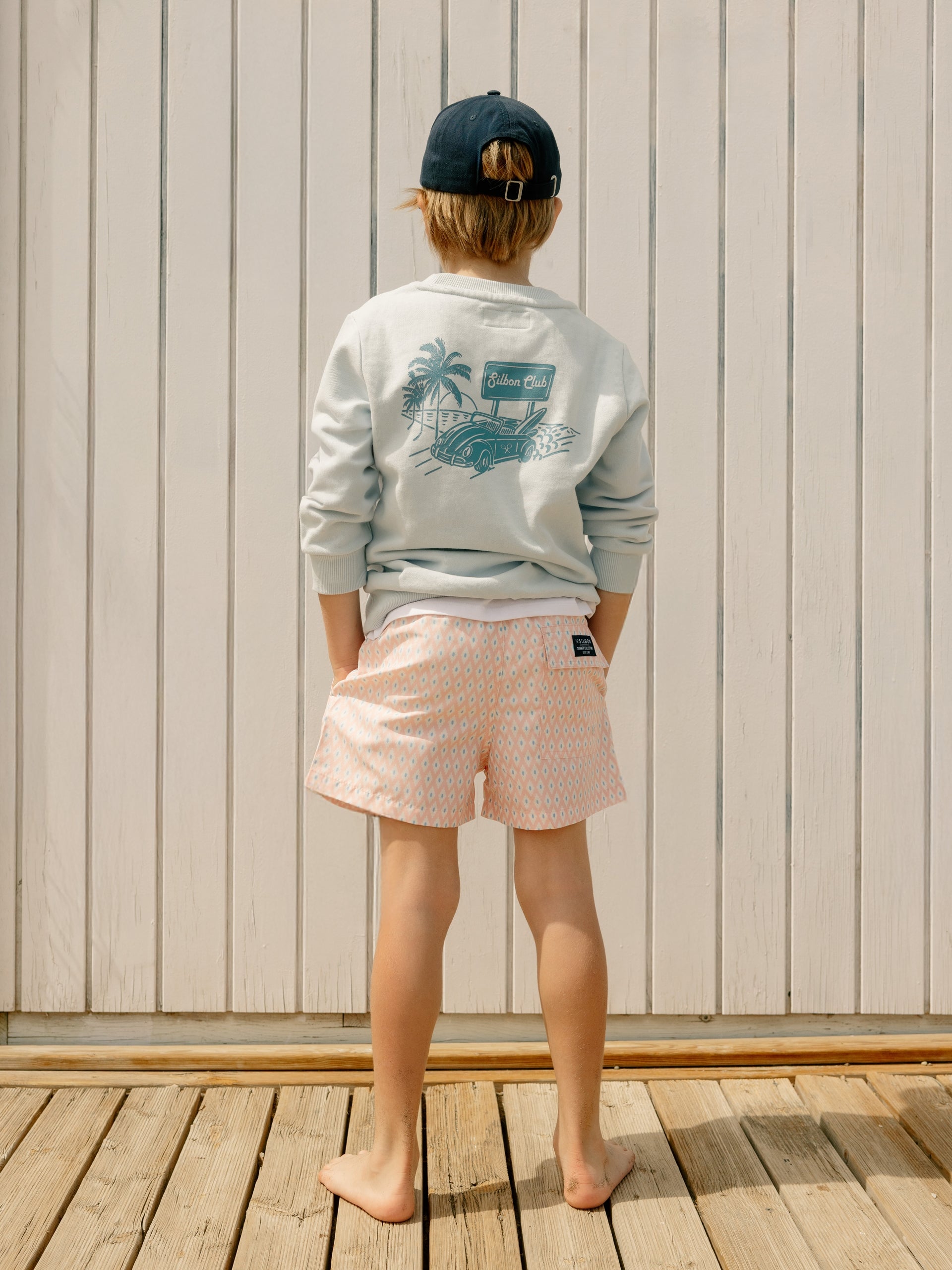 Sudadera kids Silbon club azul