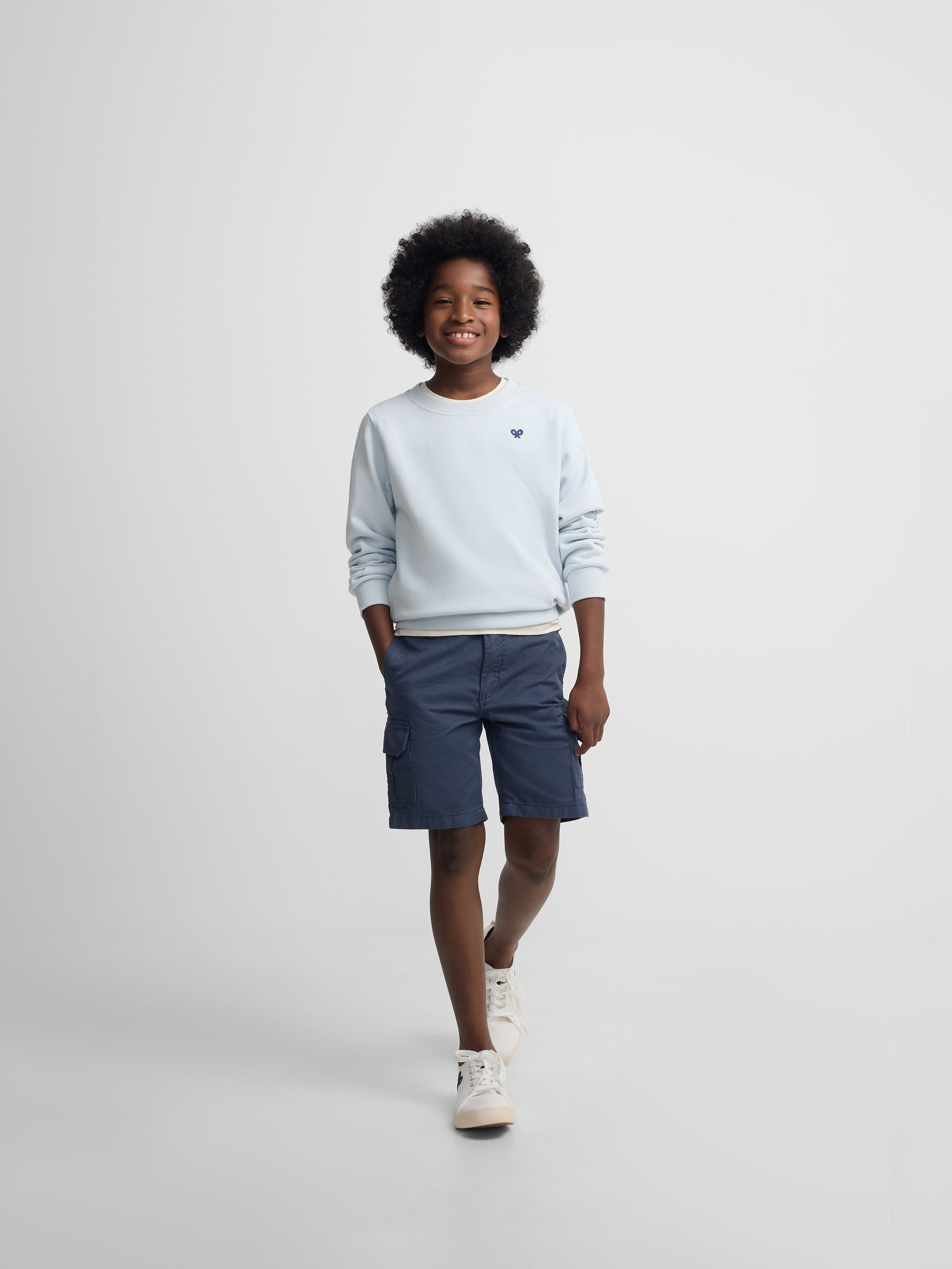 Sudadera kids Silbon club azul