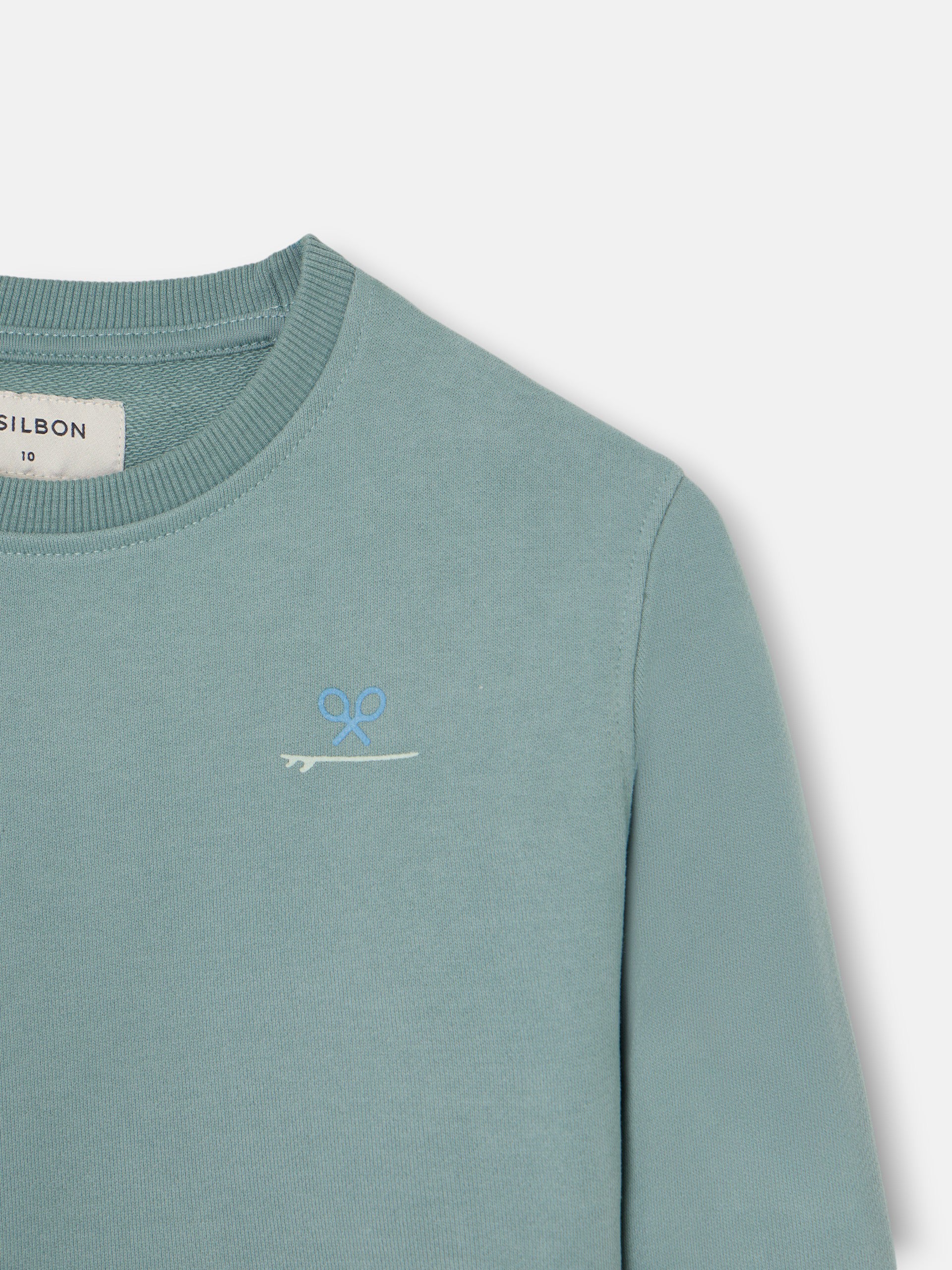 Sudadera kids summer beachy verde