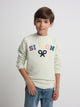Sweatshirt kids Silbon raquete média multicolor verde