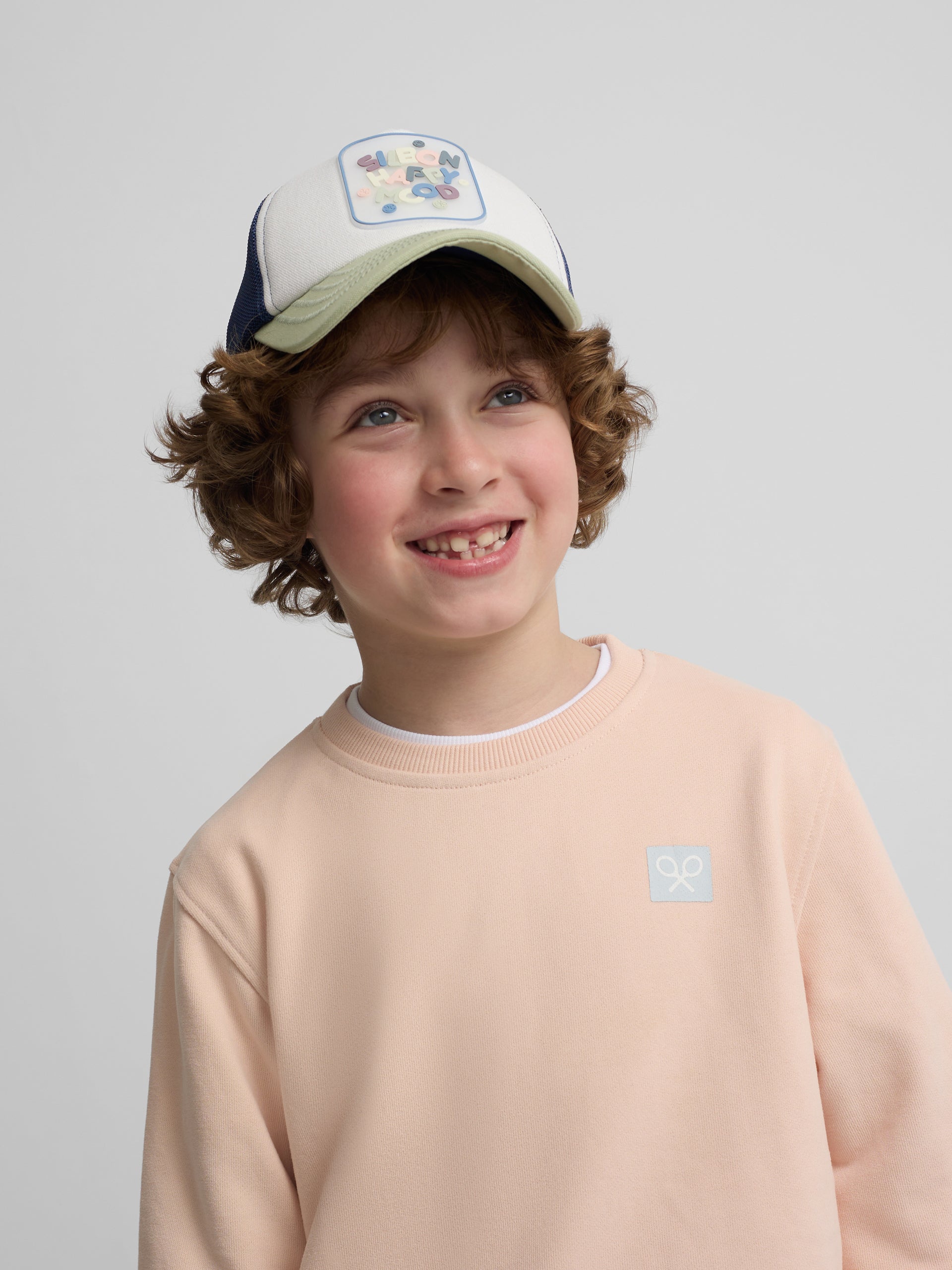 Sudadera kids sand and surf coral