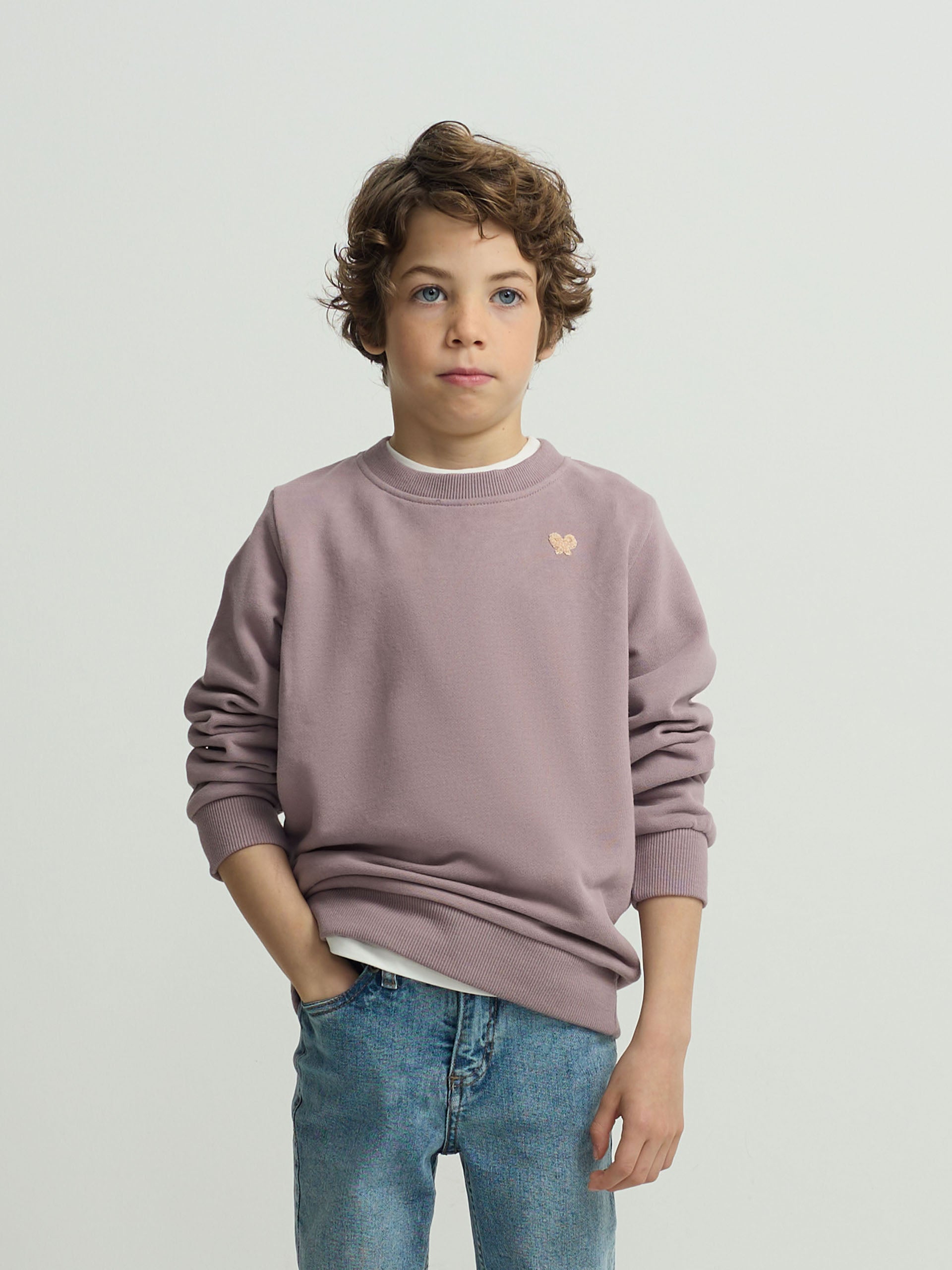 Silbon Club Kids Burgundy Sweatshirt