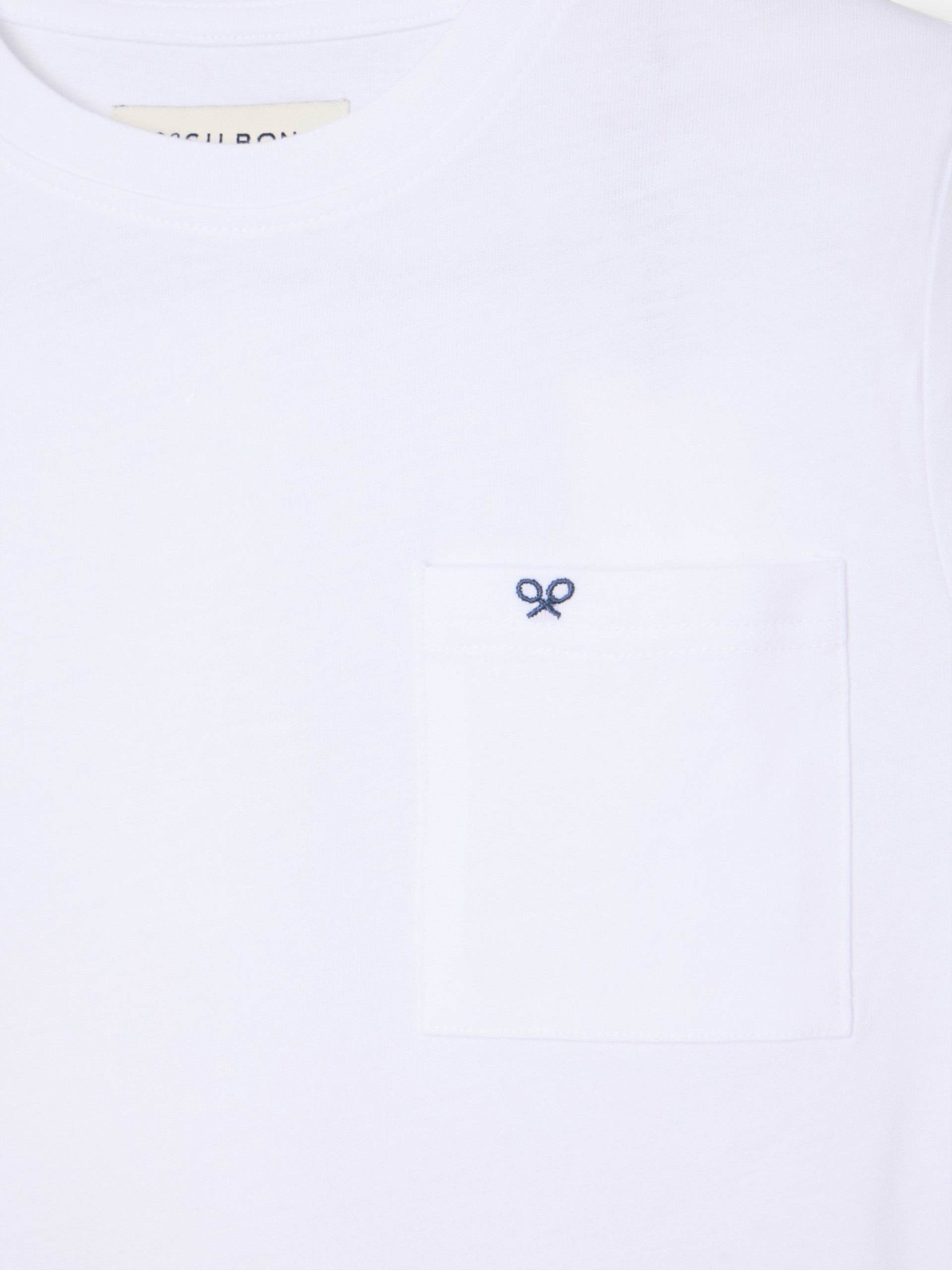 Pijama kids corto bolsillo rayas azul gris