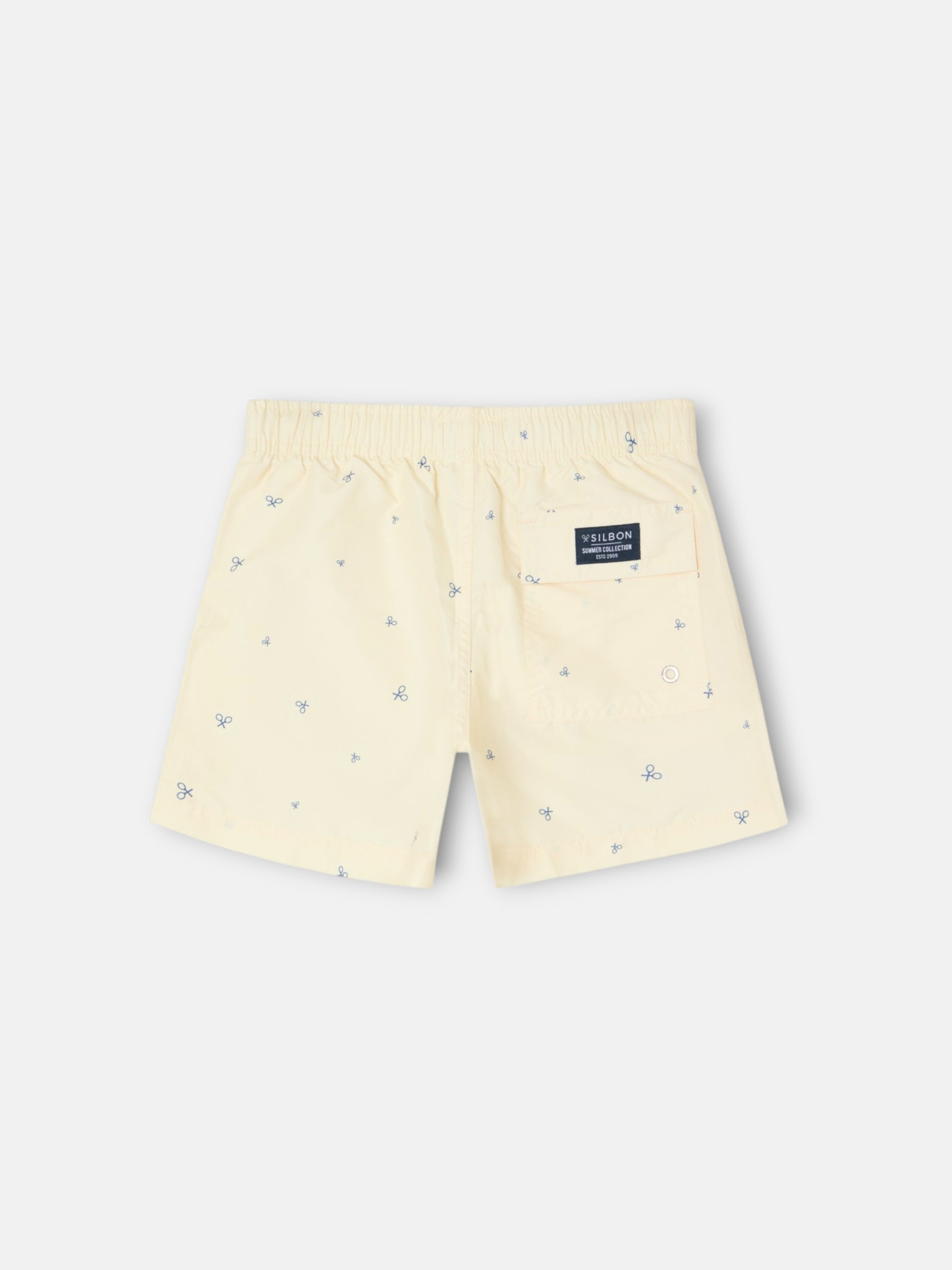 Maillot de bain enfant multiraquette jaune