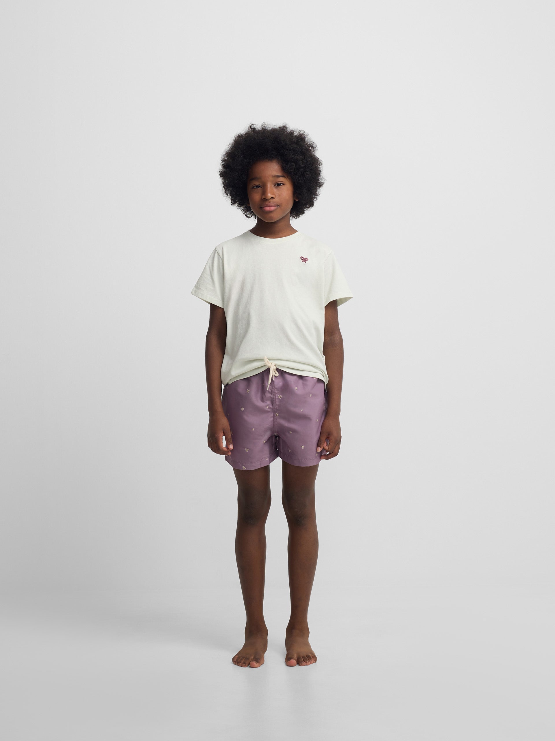 Maillot de bain enfant multiraquette bordeaux