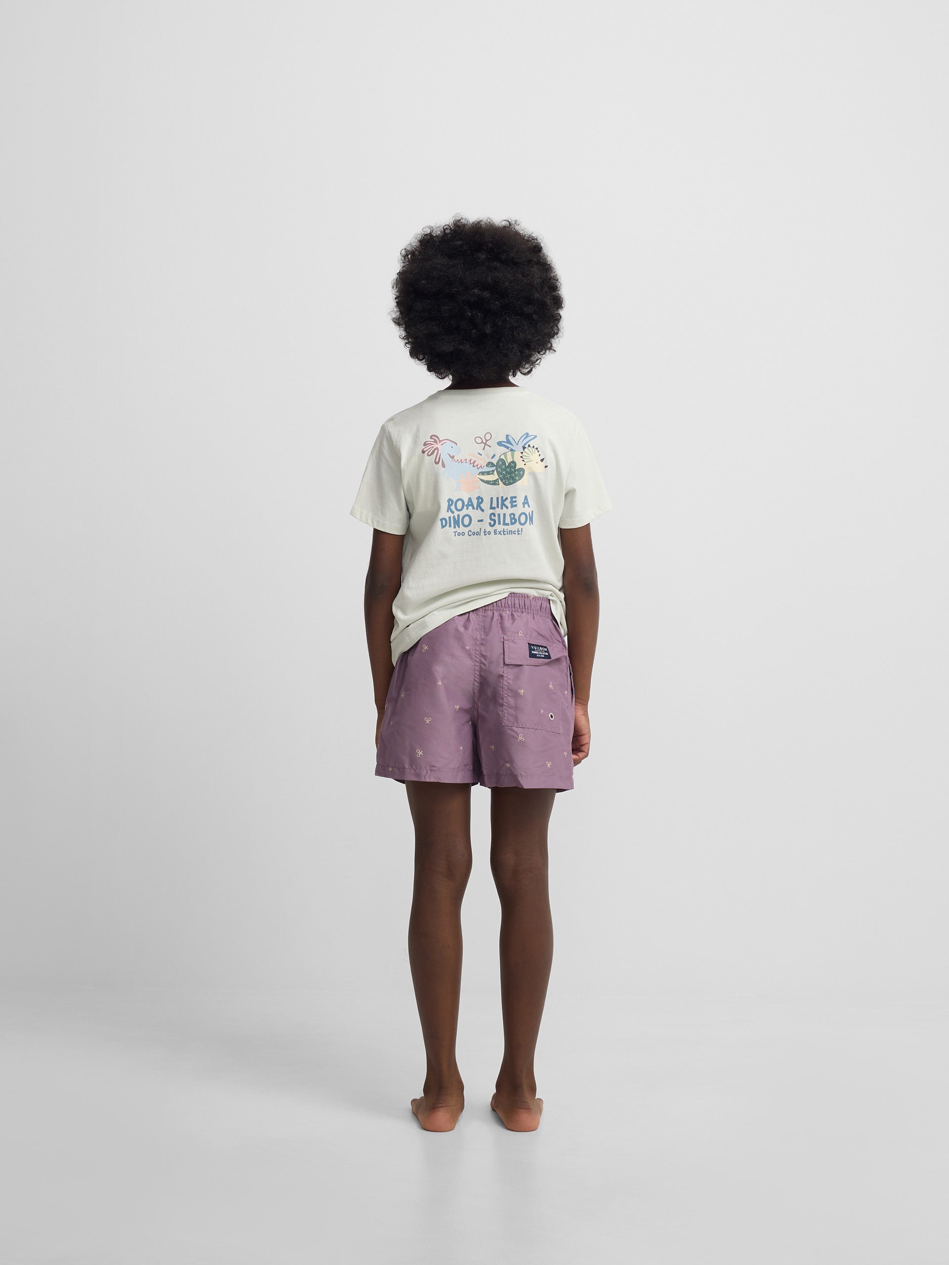 Maillot de bain enfant multiraquette bordeaux