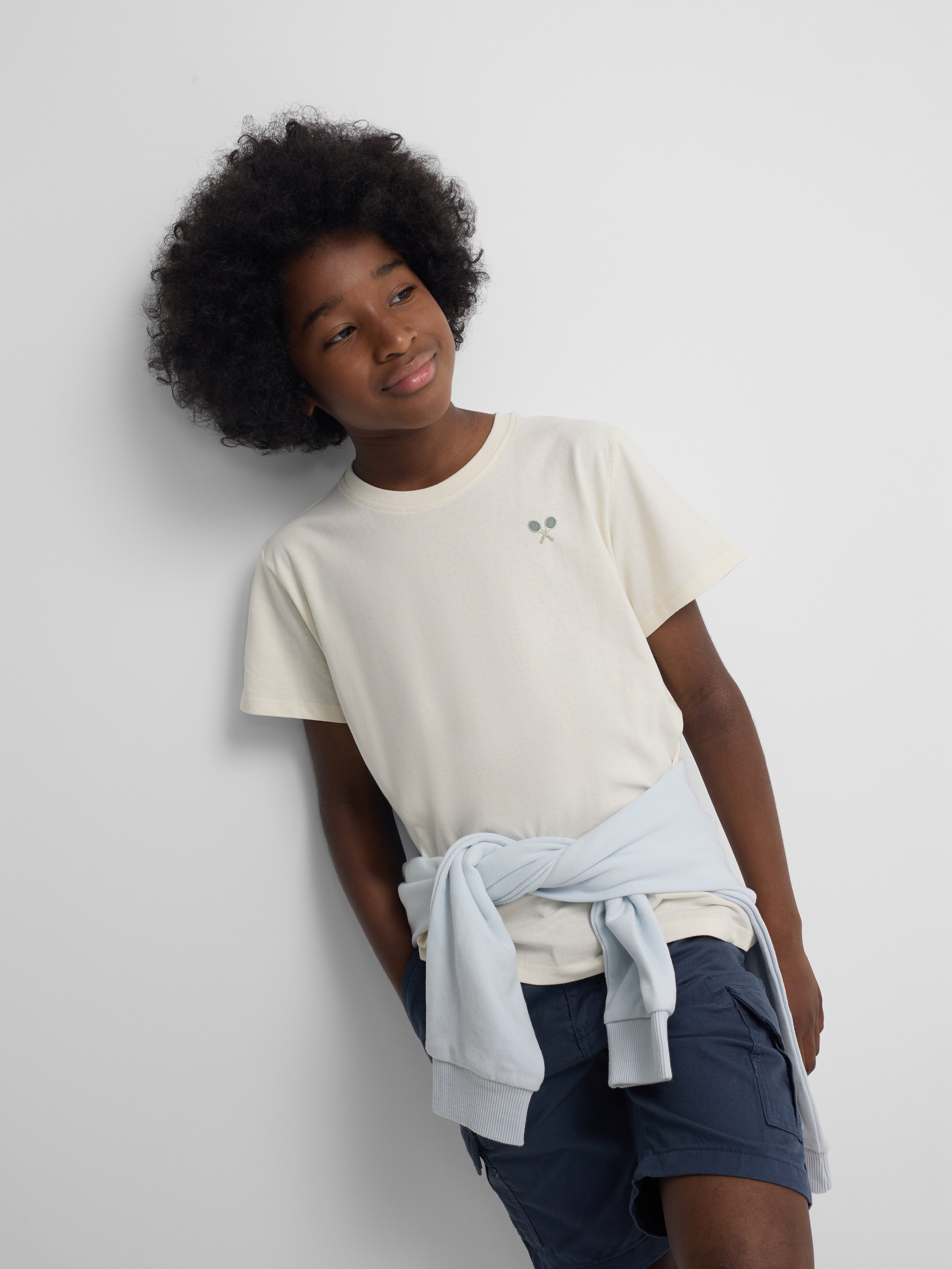 Camisola kids Silbon club creme