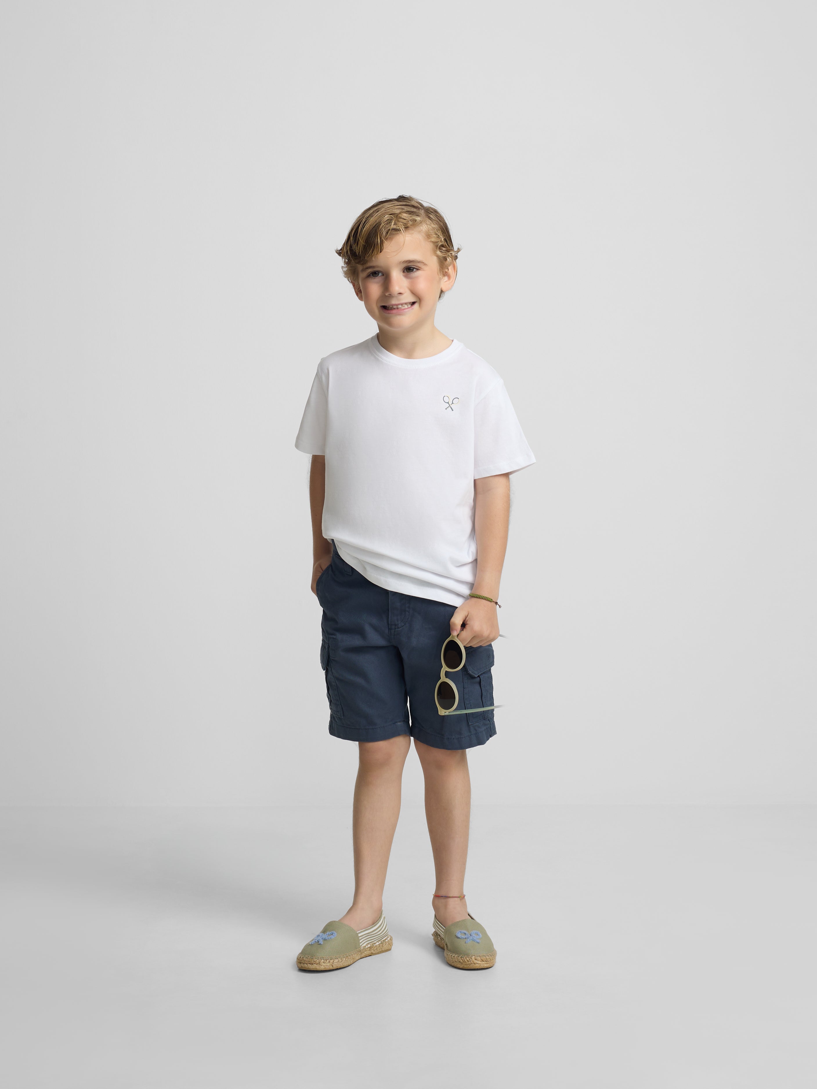 Camiseta kids Silbon Formentera blanco
