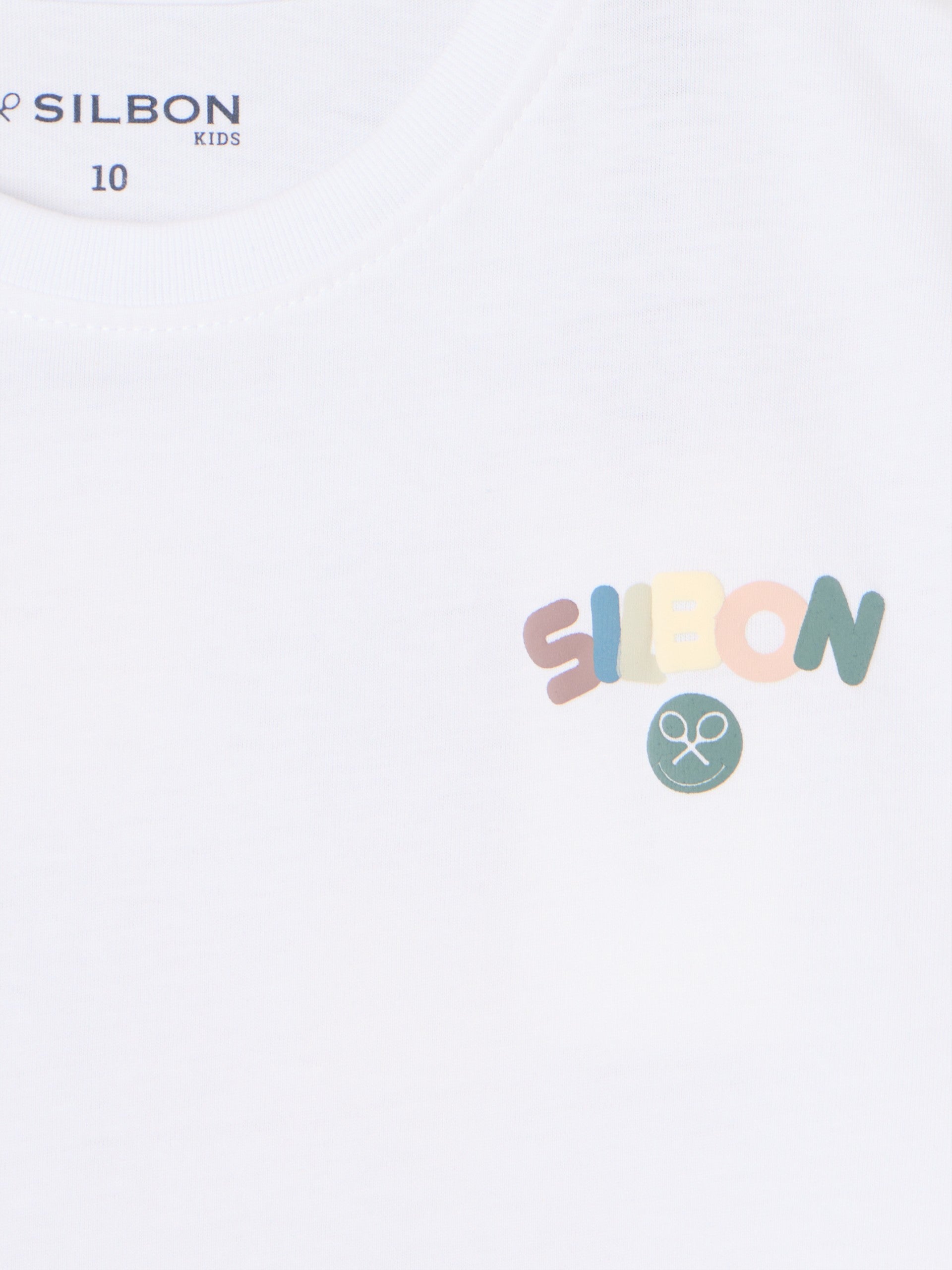 Kids Happy White T-shirt