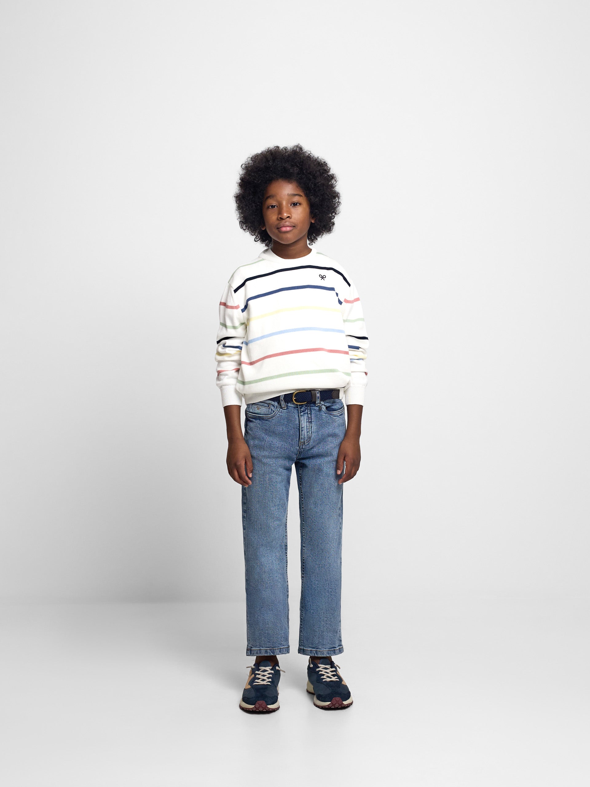 Jersey kids rayas multicolor