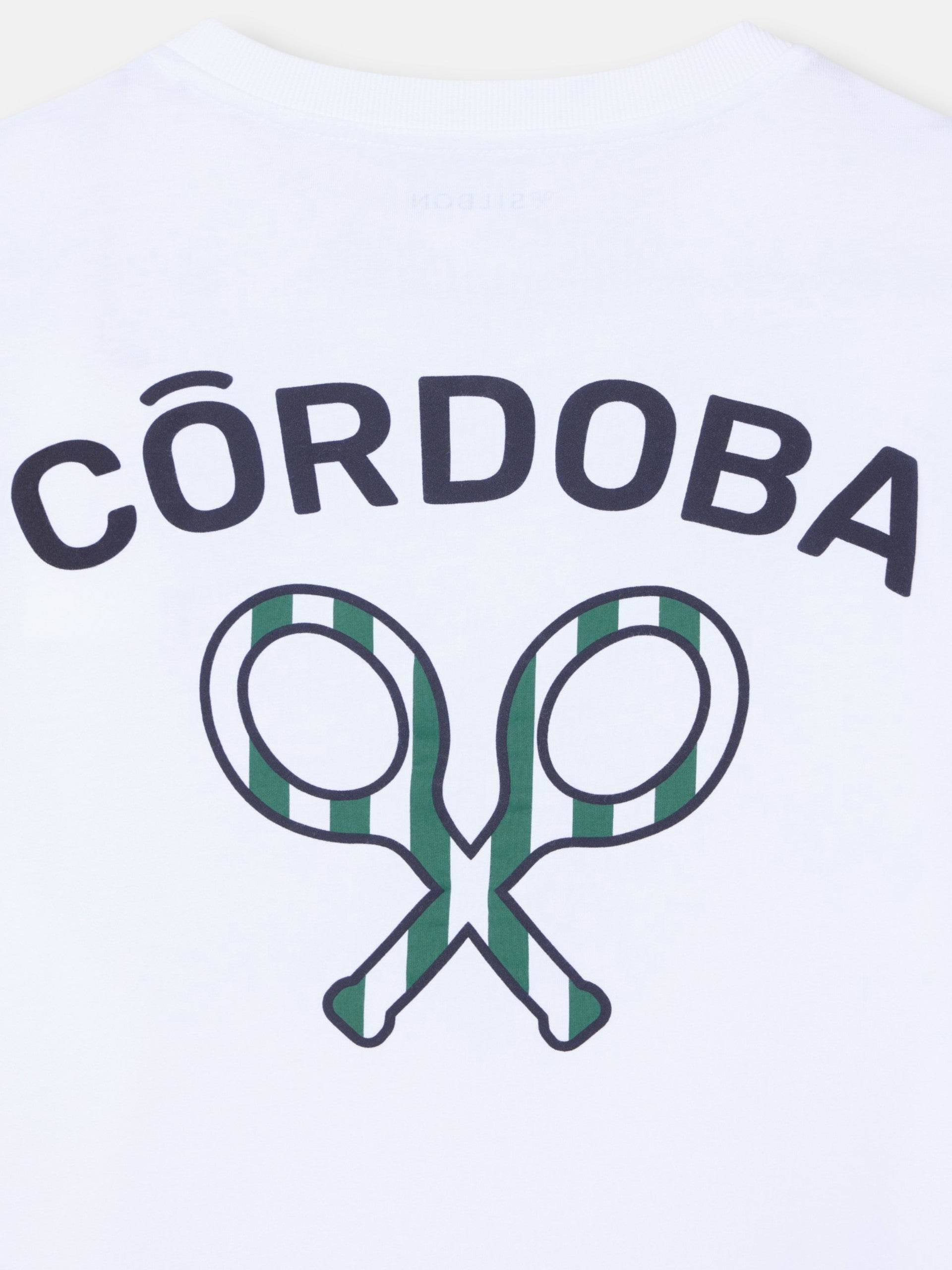 Camiseta kids silbon CCF blanca