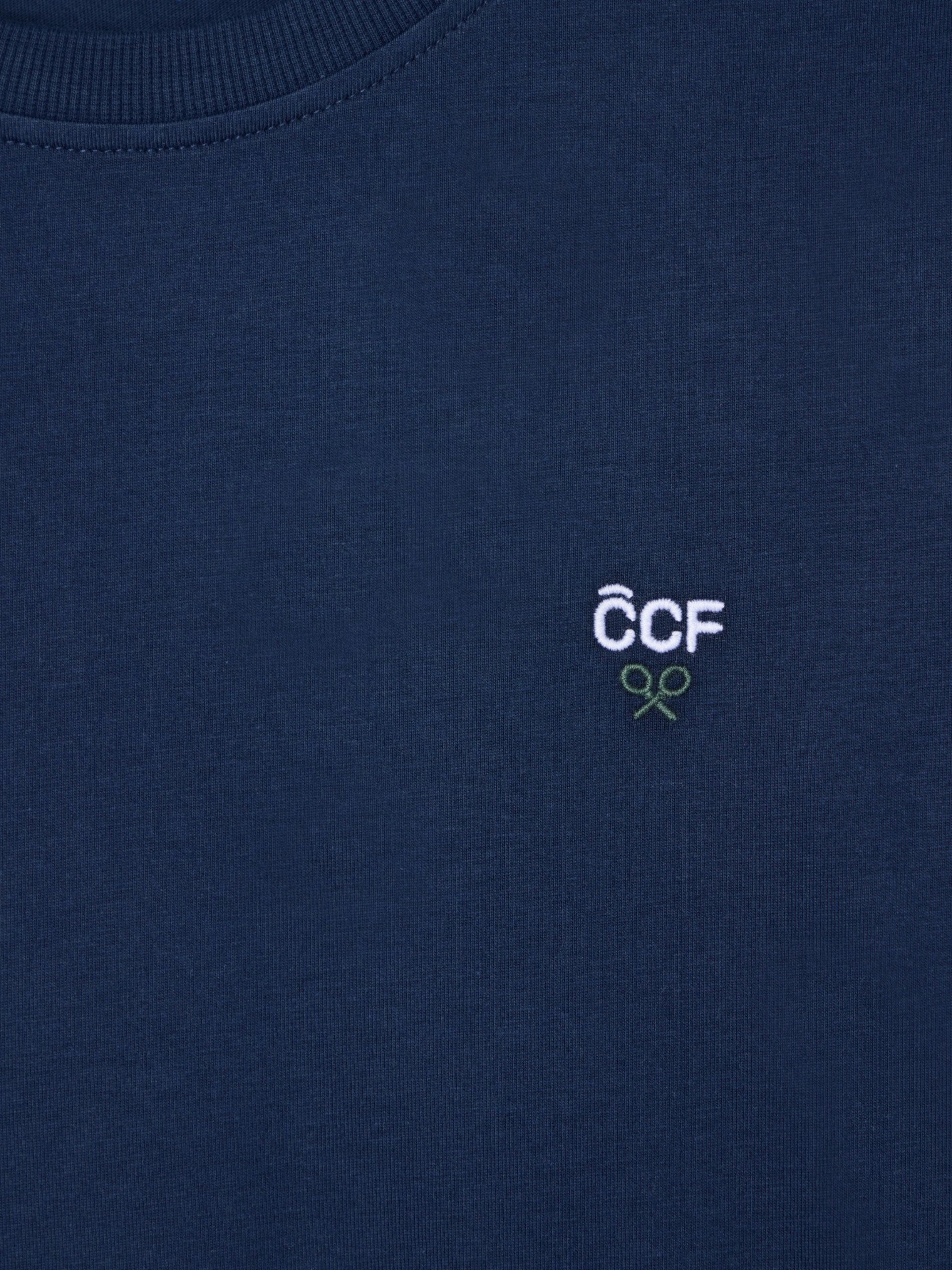Camiseta kids silbon CCF azul marino