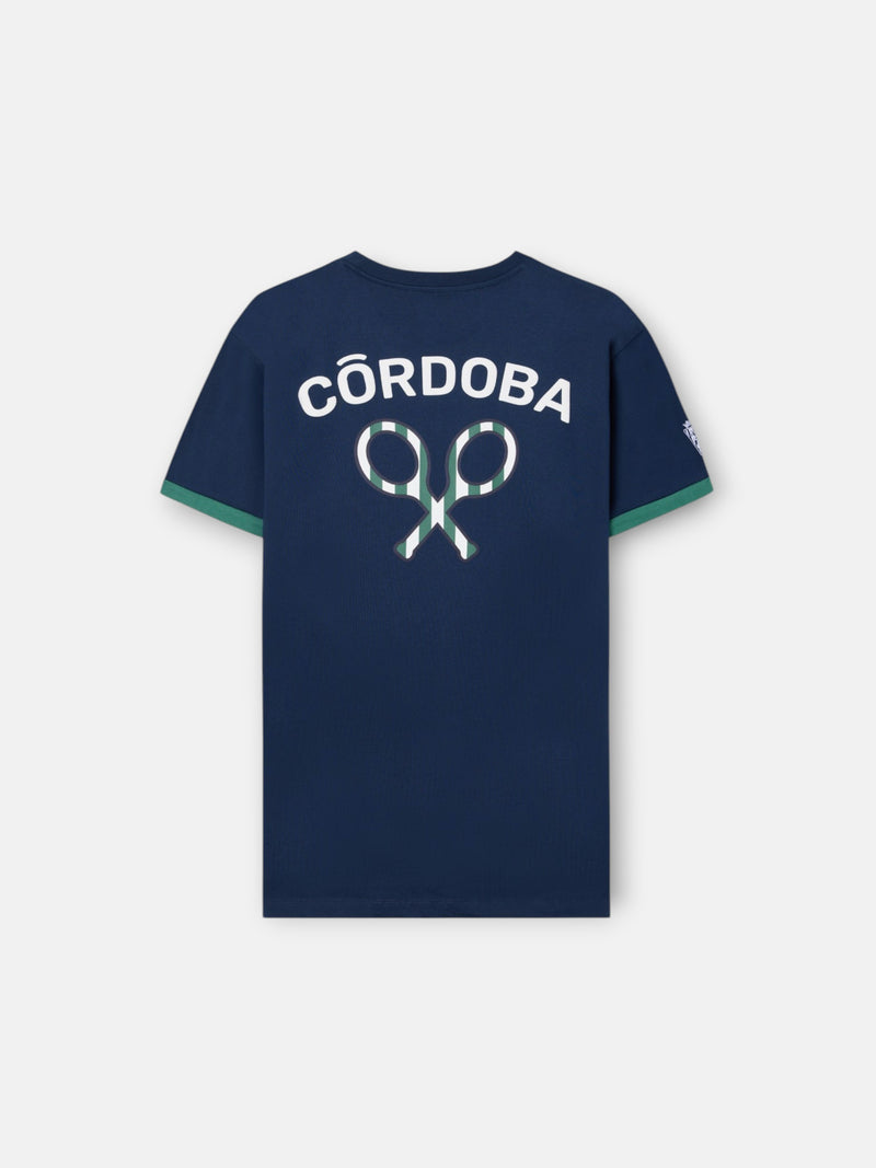 Camiseta kids silbon CCF azul-marinho