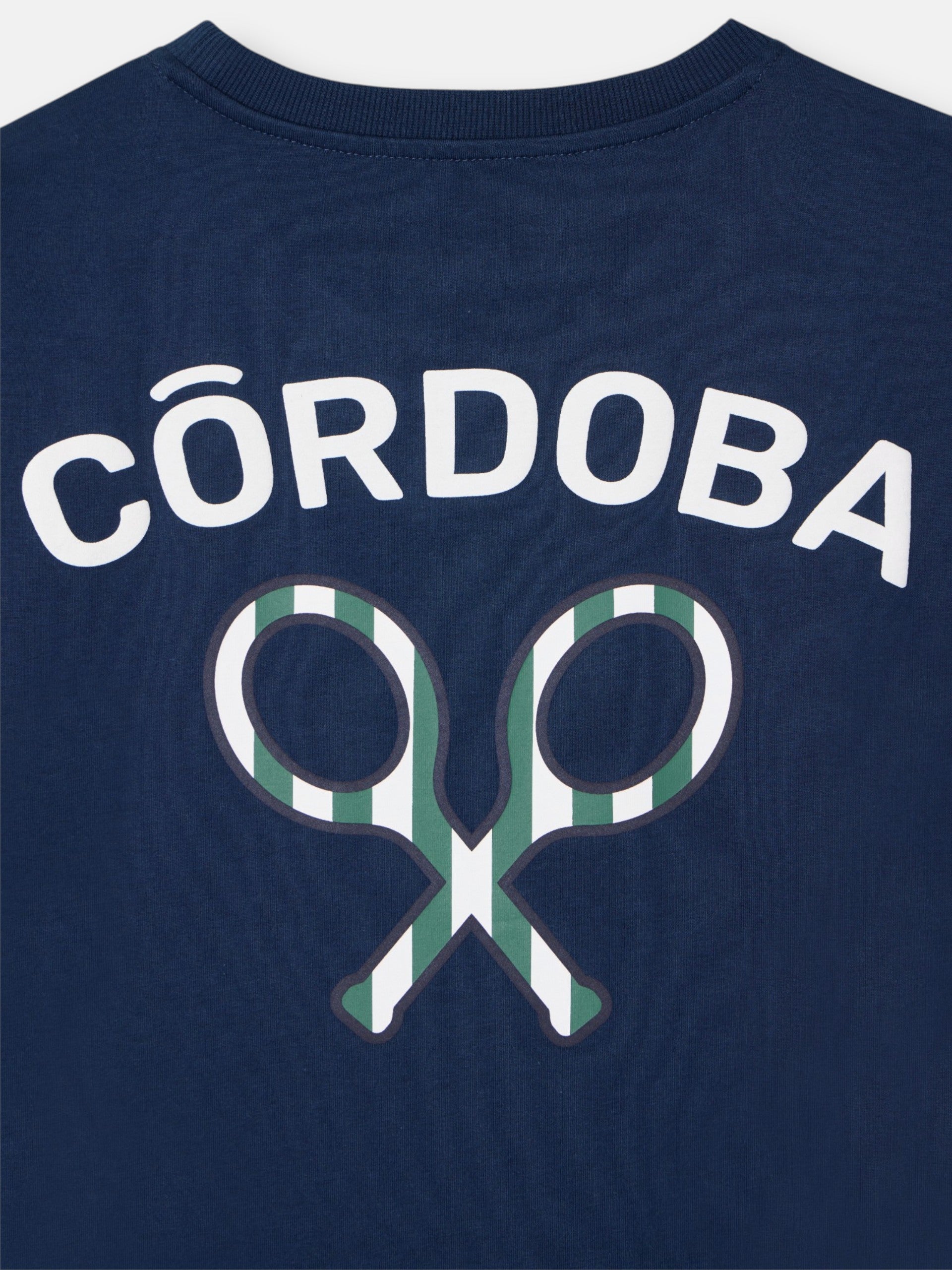 Camiseta kids silbon CCF azul marino