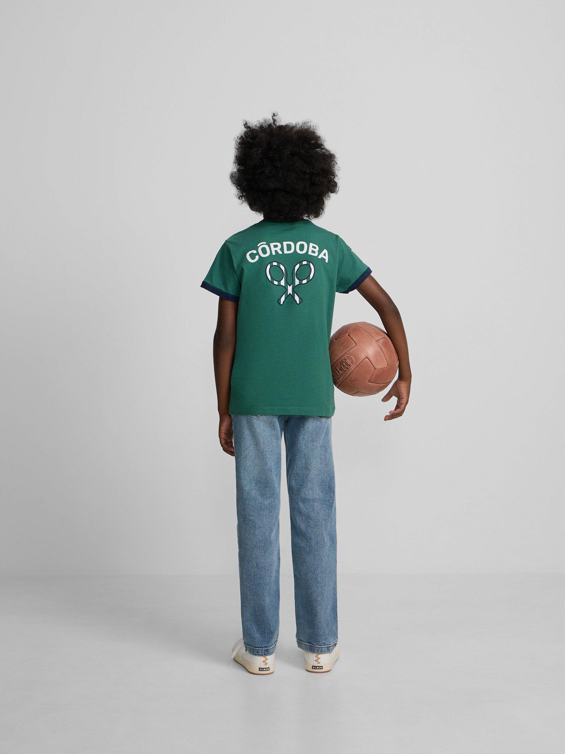Camiseta kids silbon CCF verde