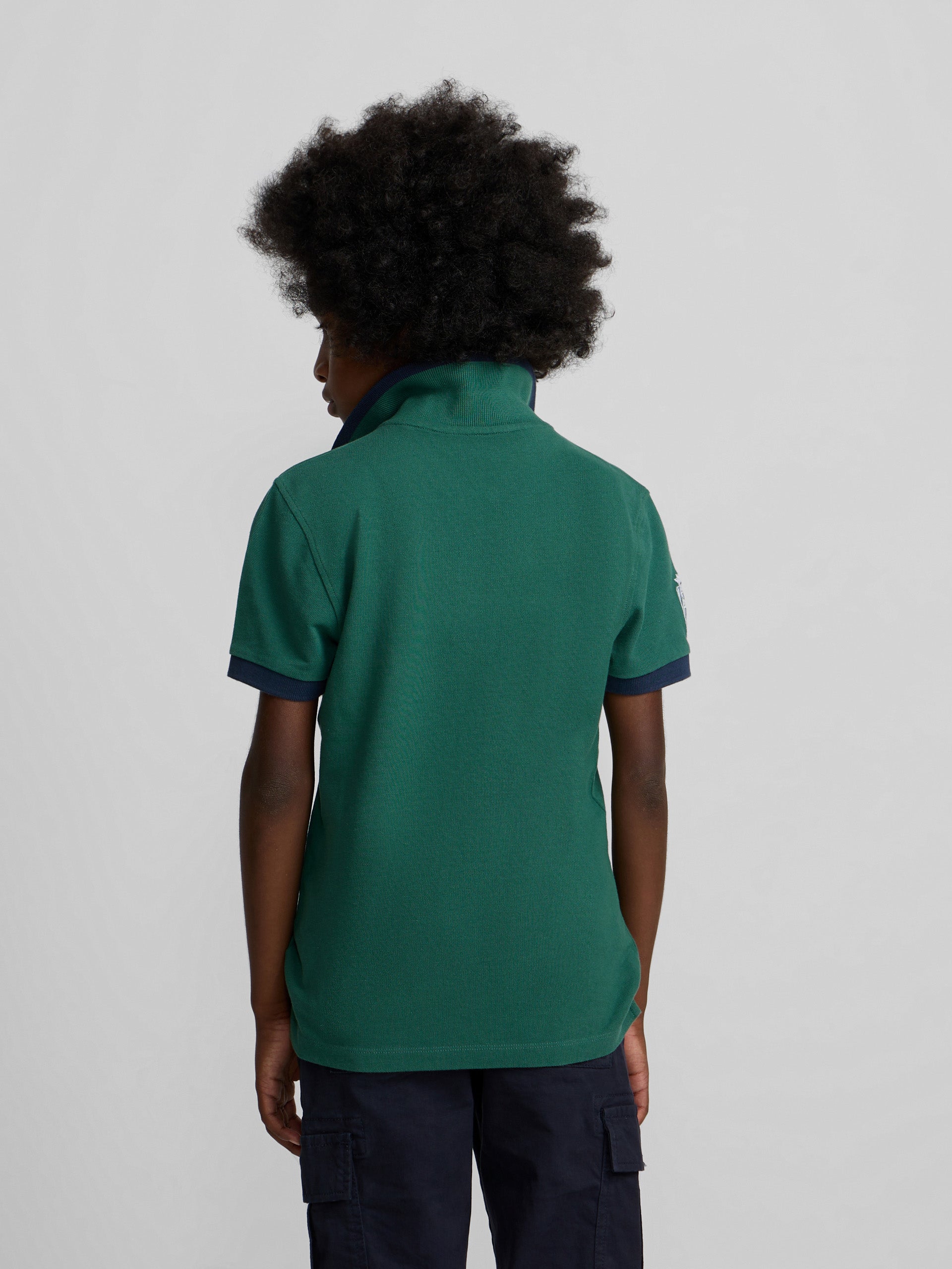Polo kids silbon CCF verde