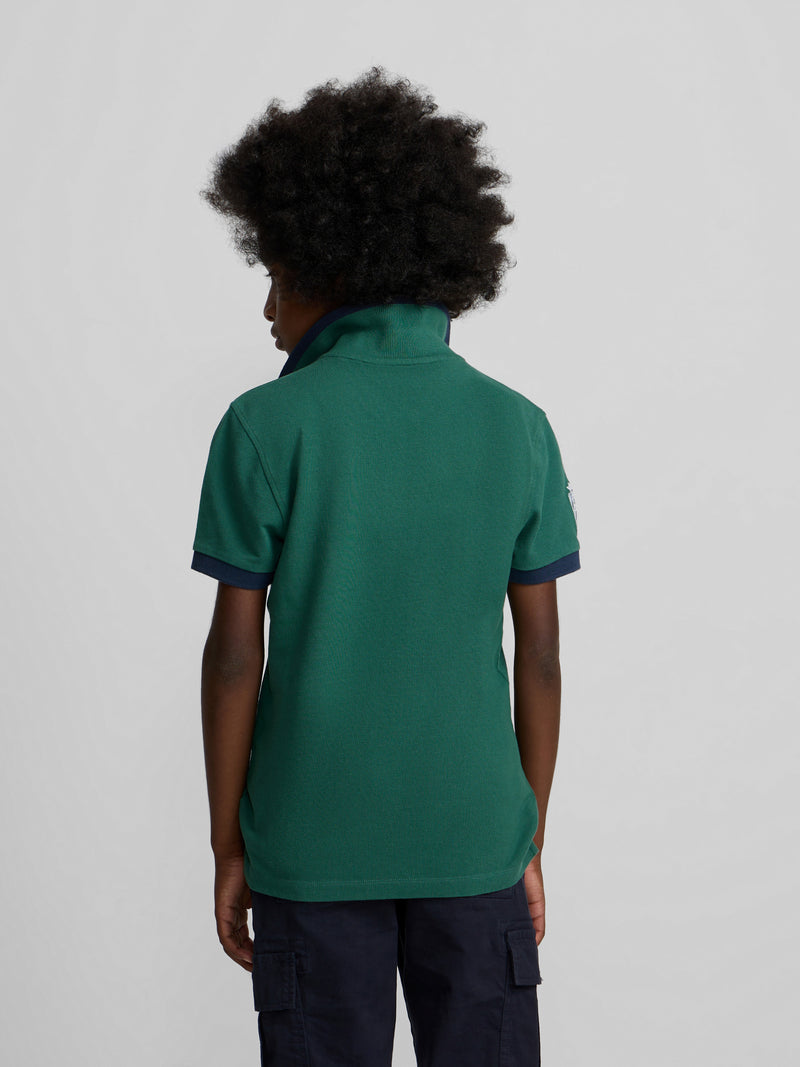 Polo kids silbon CCF verde