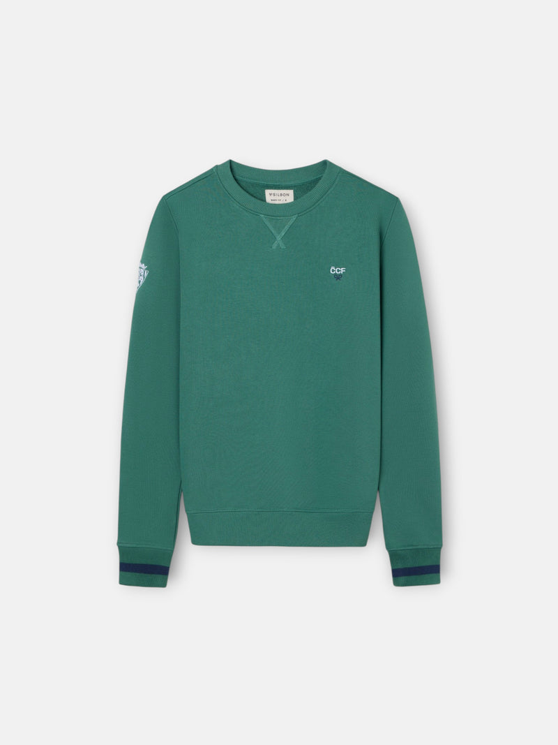 Sweatshirt kids silbon CCF verde