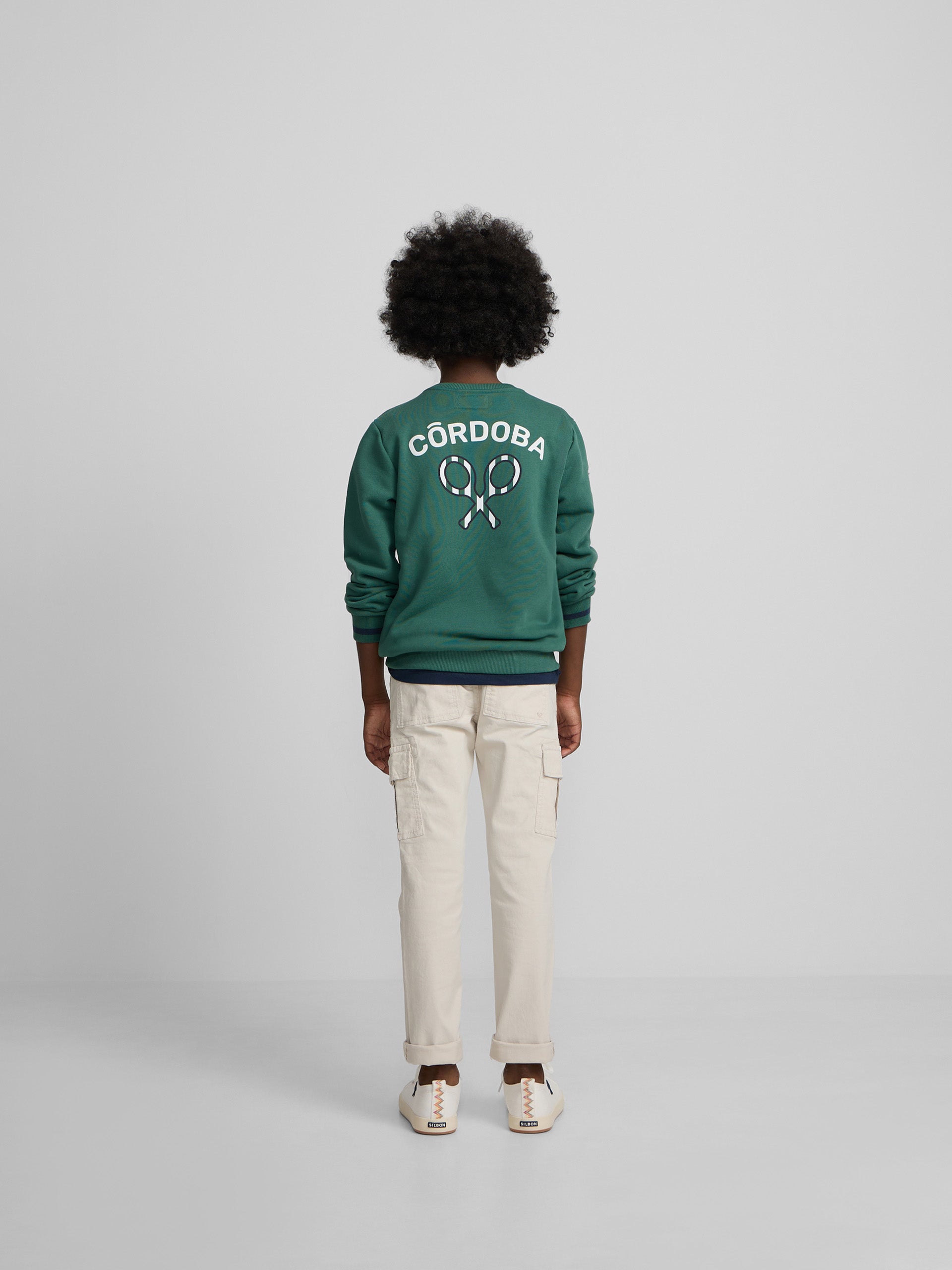 Sudadera kids silbon CCF verde