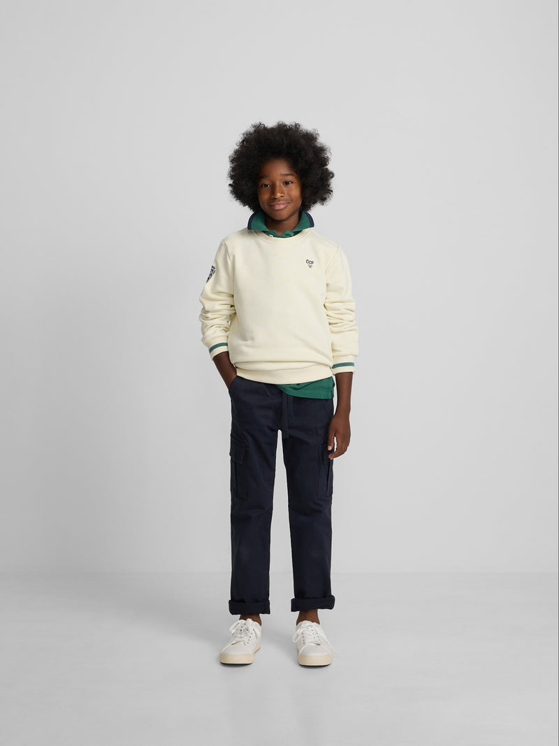 Silbon CCF kids sweatshirt cream